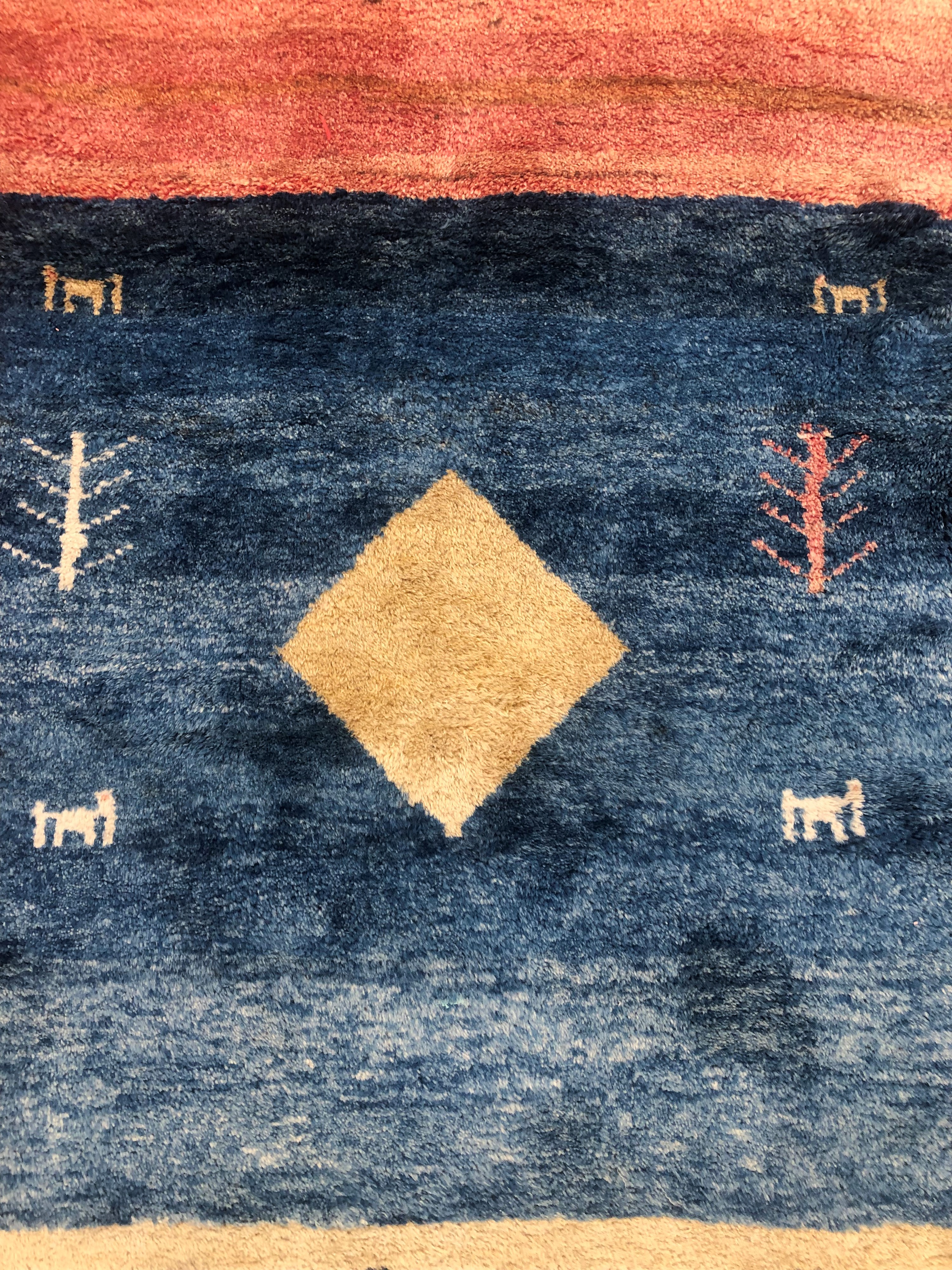 Tappeto Gabbeh, Persia, XX secolo, 400x315 cm