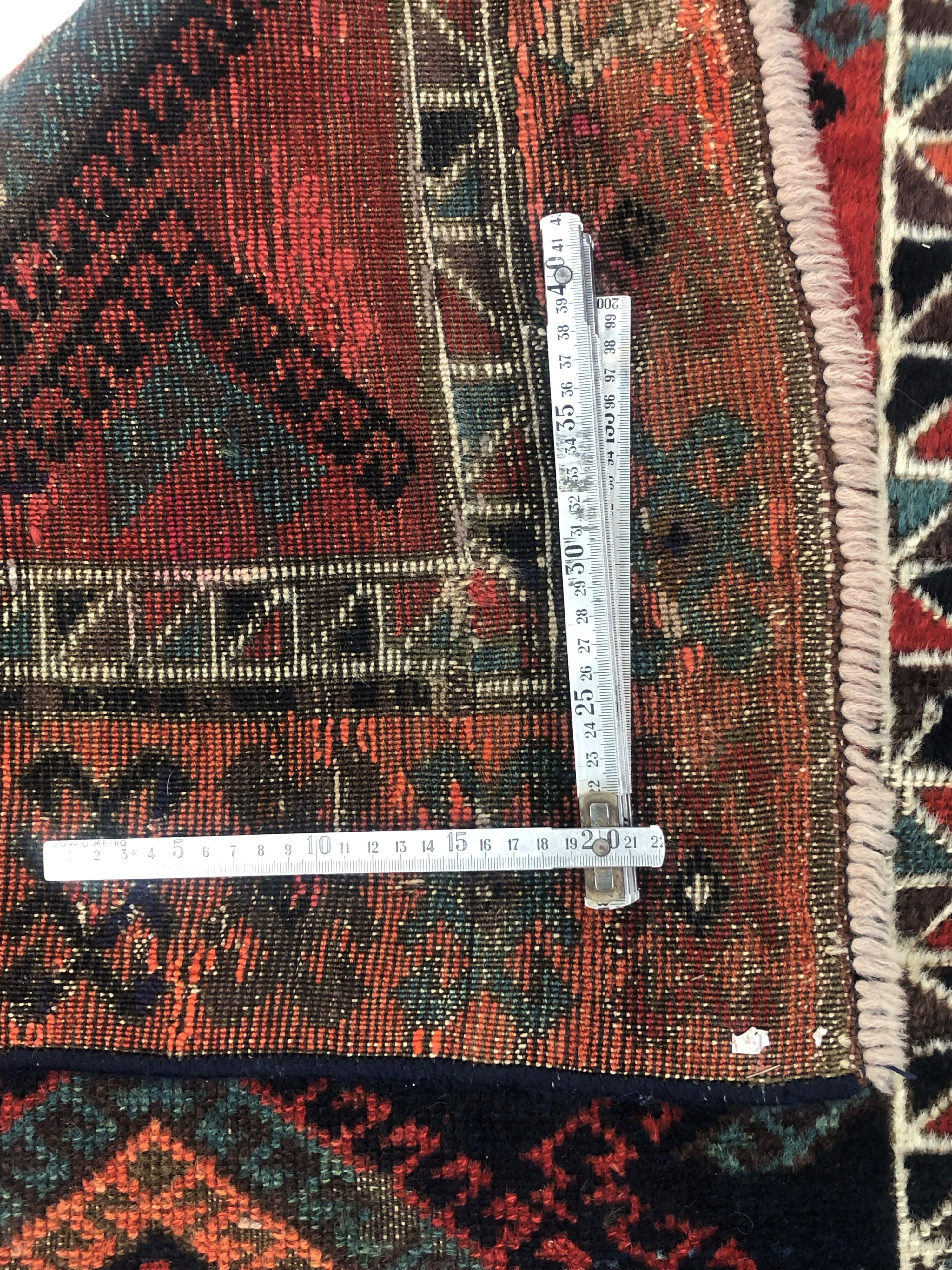 Tappeto Kurdo, Persia, fine XIX secolo, 250x85 cm