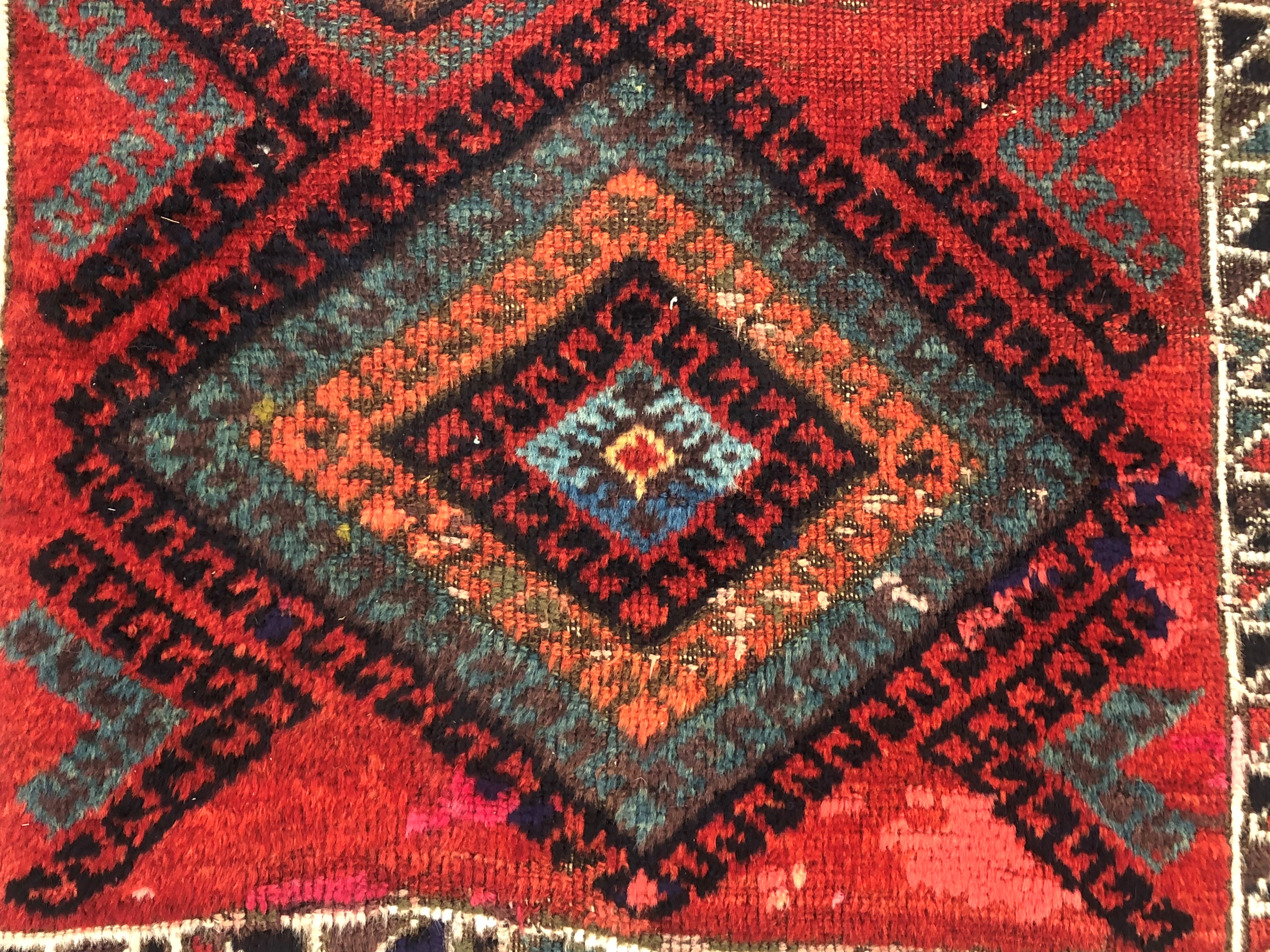 Tappeto Kurdo, Persia, fine XIX secolo, 250x85 cm
