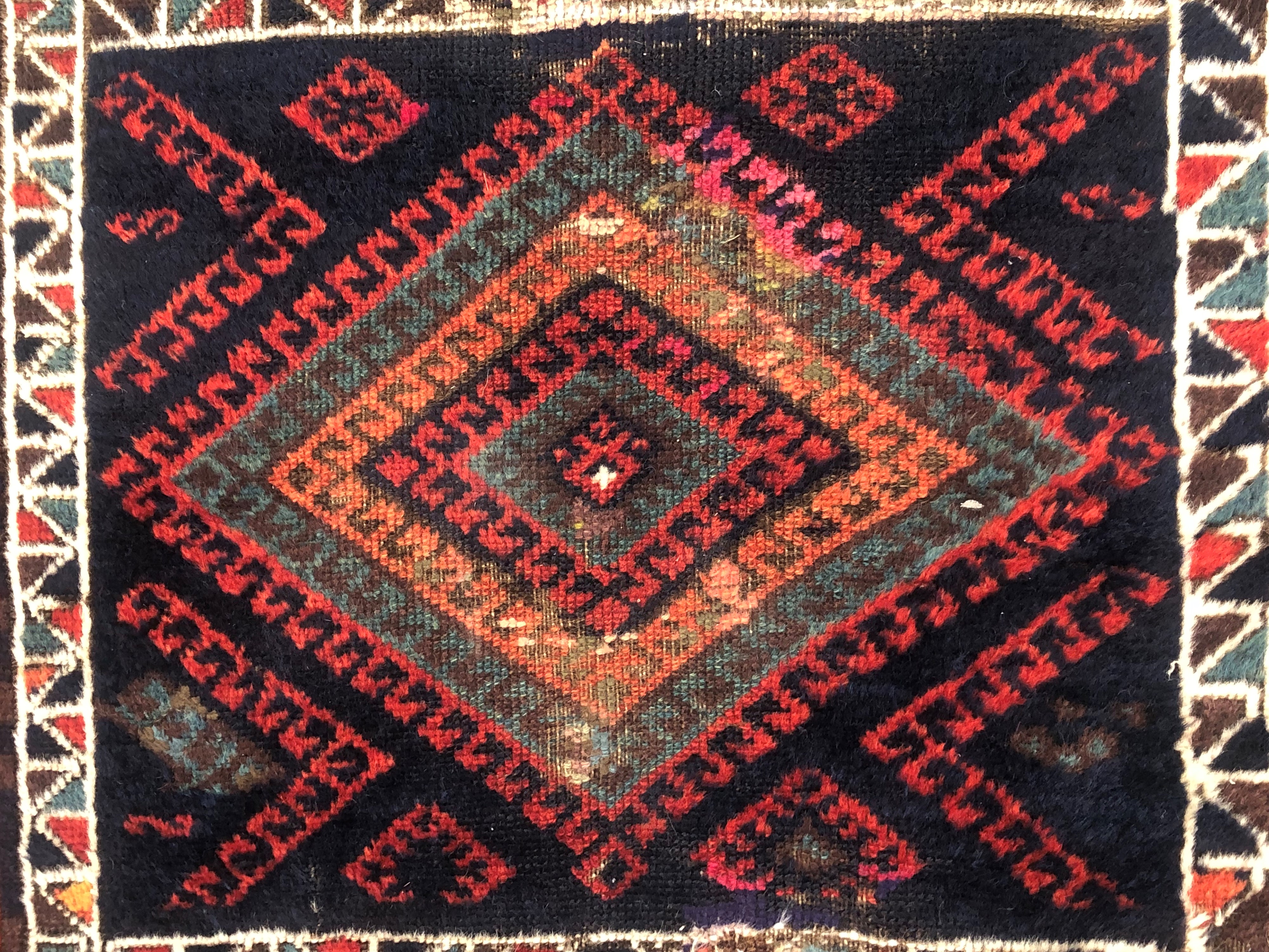 Tappeto Kurdo, Persia, fine XIX secolo, 250x85 cm