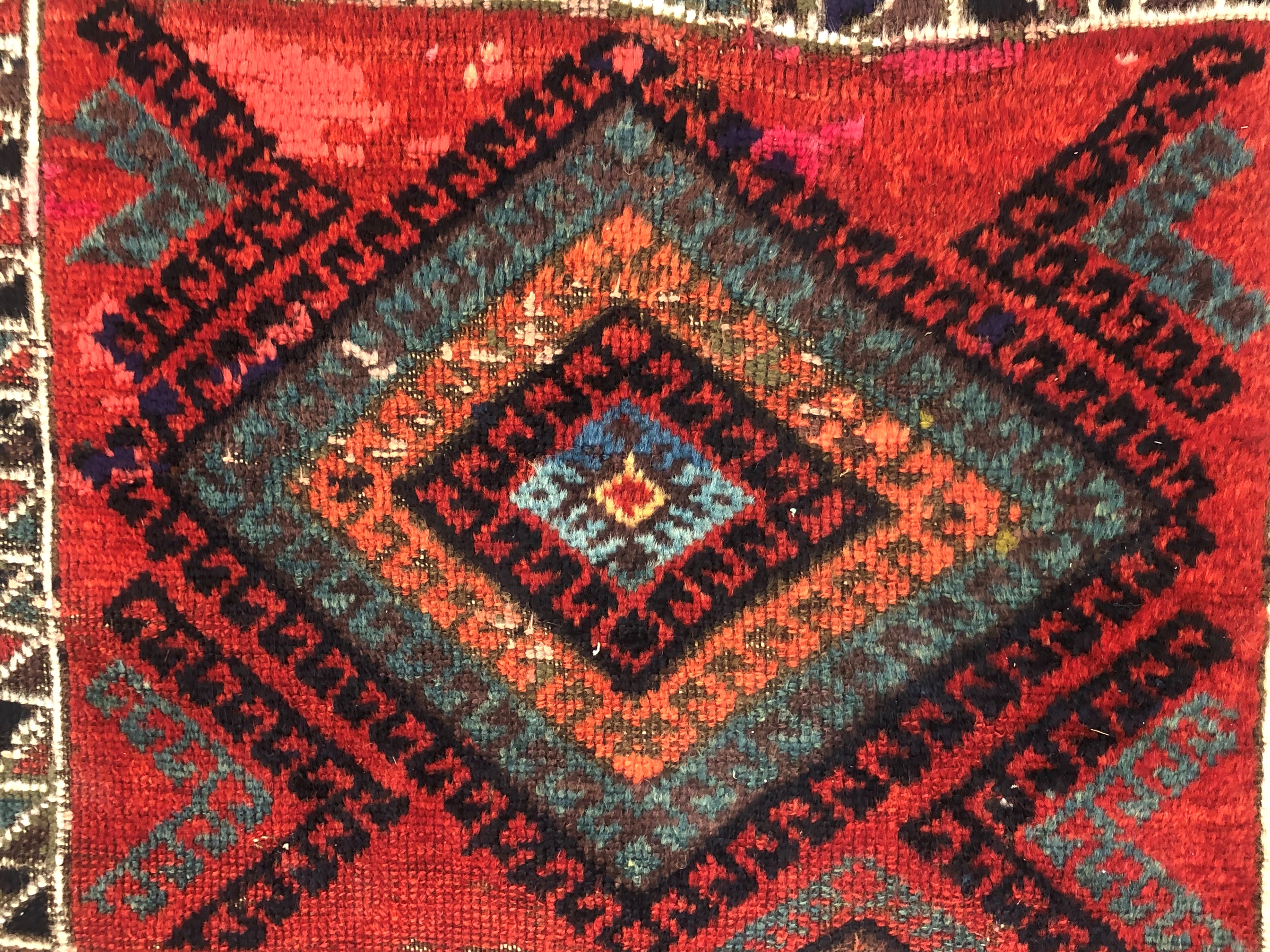 Tappeto Kurdo, Persia, fine XIX secolo, 250x85 cm