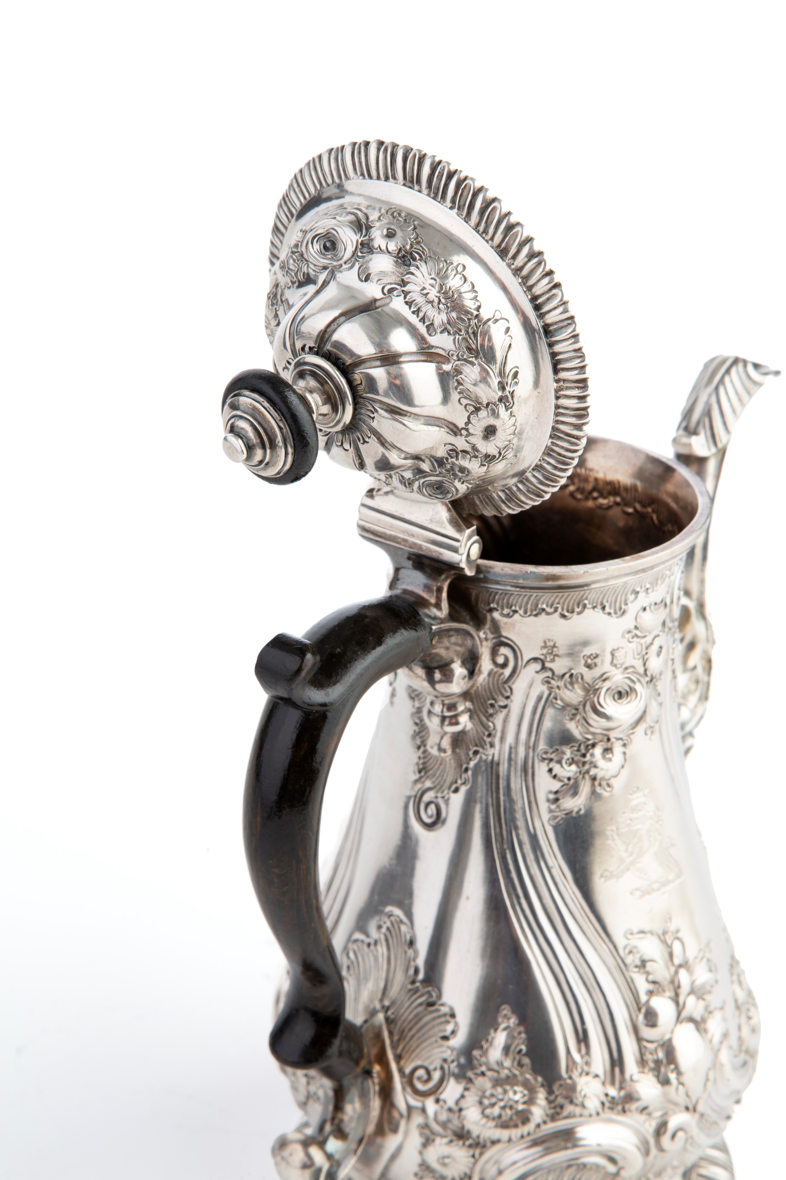 Caffettiera in argento