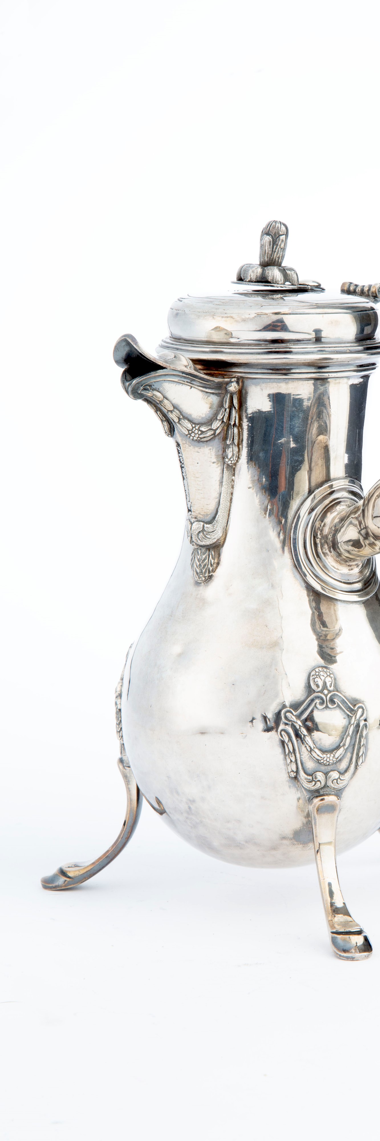 Cioccolatiera in argento