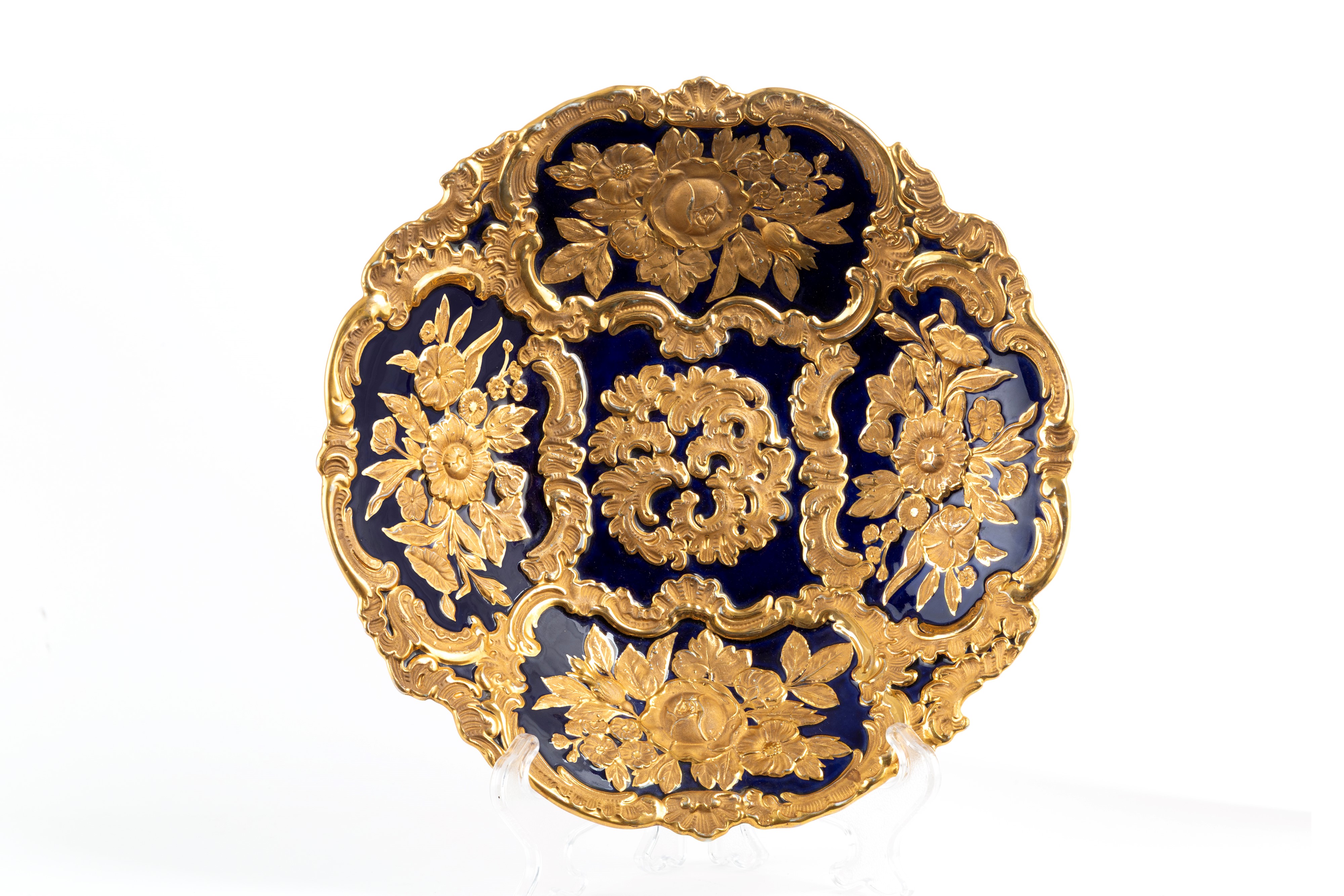 Piatto in porcellana di Meissen