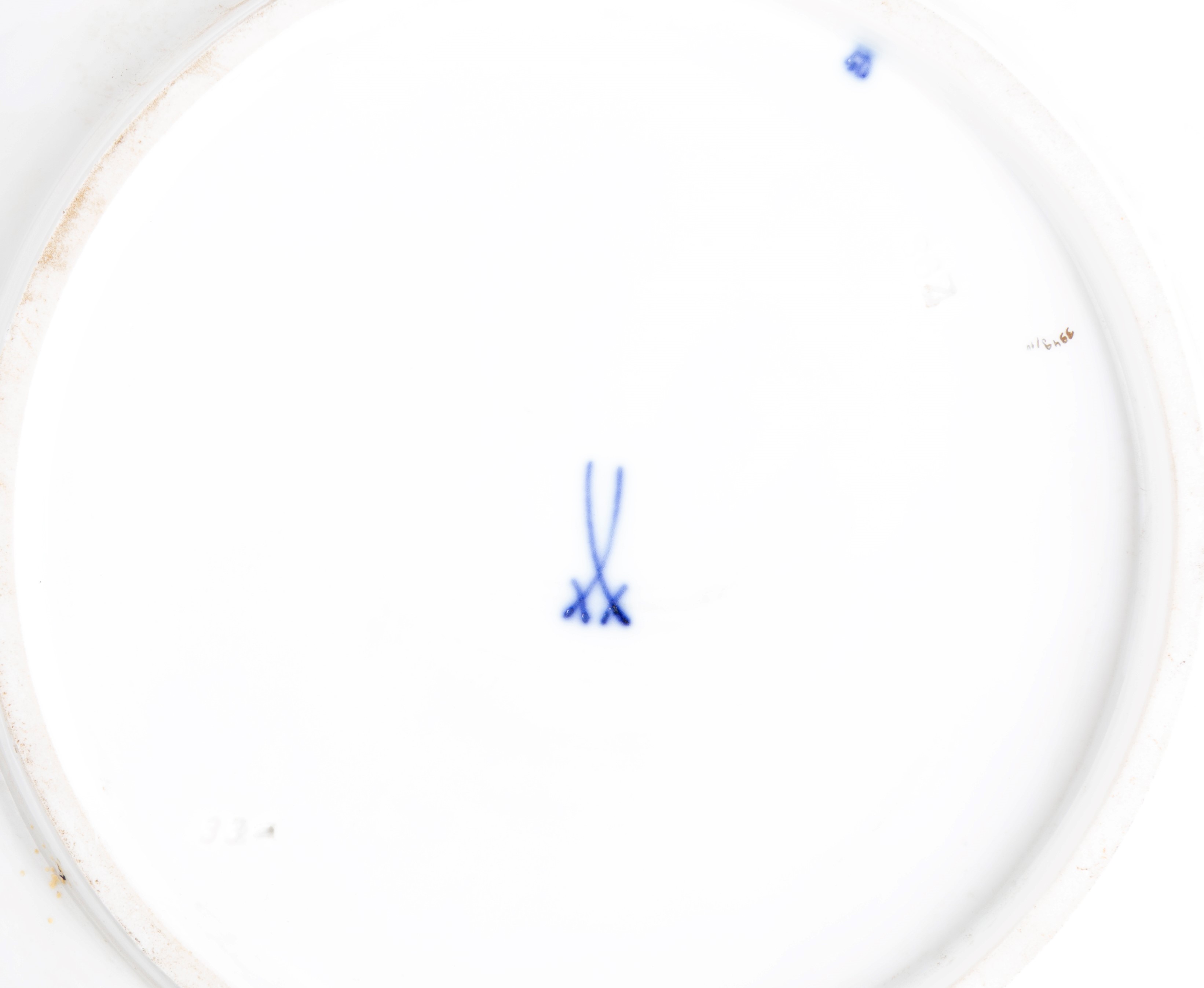 Piatto in porcellana di Meissen