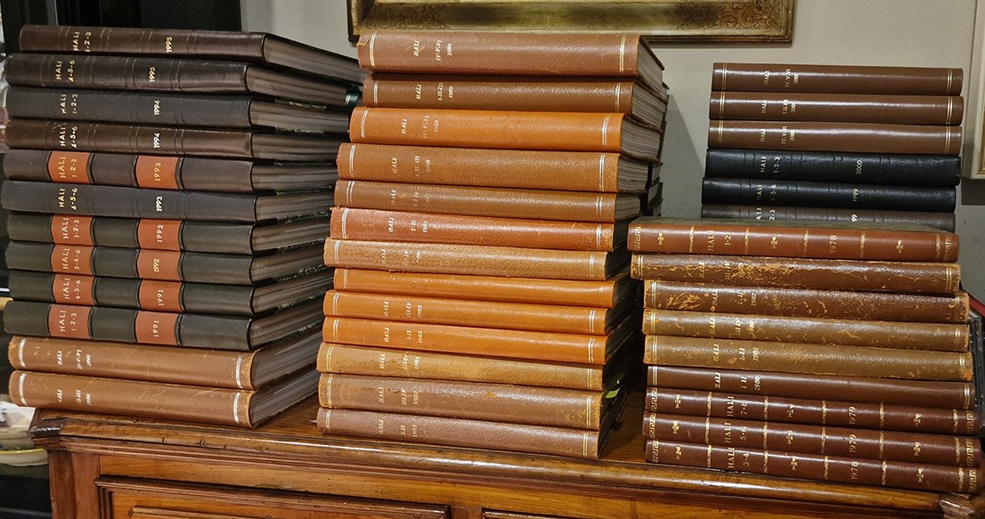 Collezione completa di Hali, volumi dal 1978 al 2018
