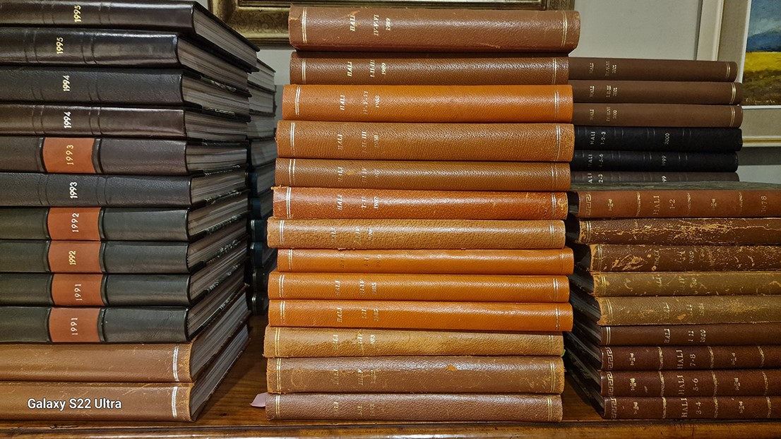 Collezione completa di Hali, volumi dal 1978 al 2018