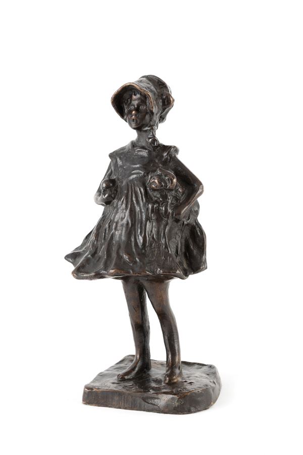 PAVEL PETROVITCH TROUBETZKOY - Sculpture "GIRL"