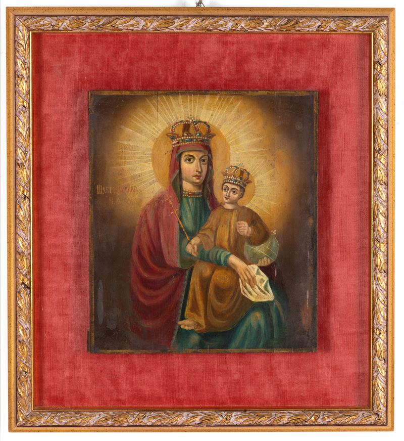 Icona "MADONNA CON BAMBINO"