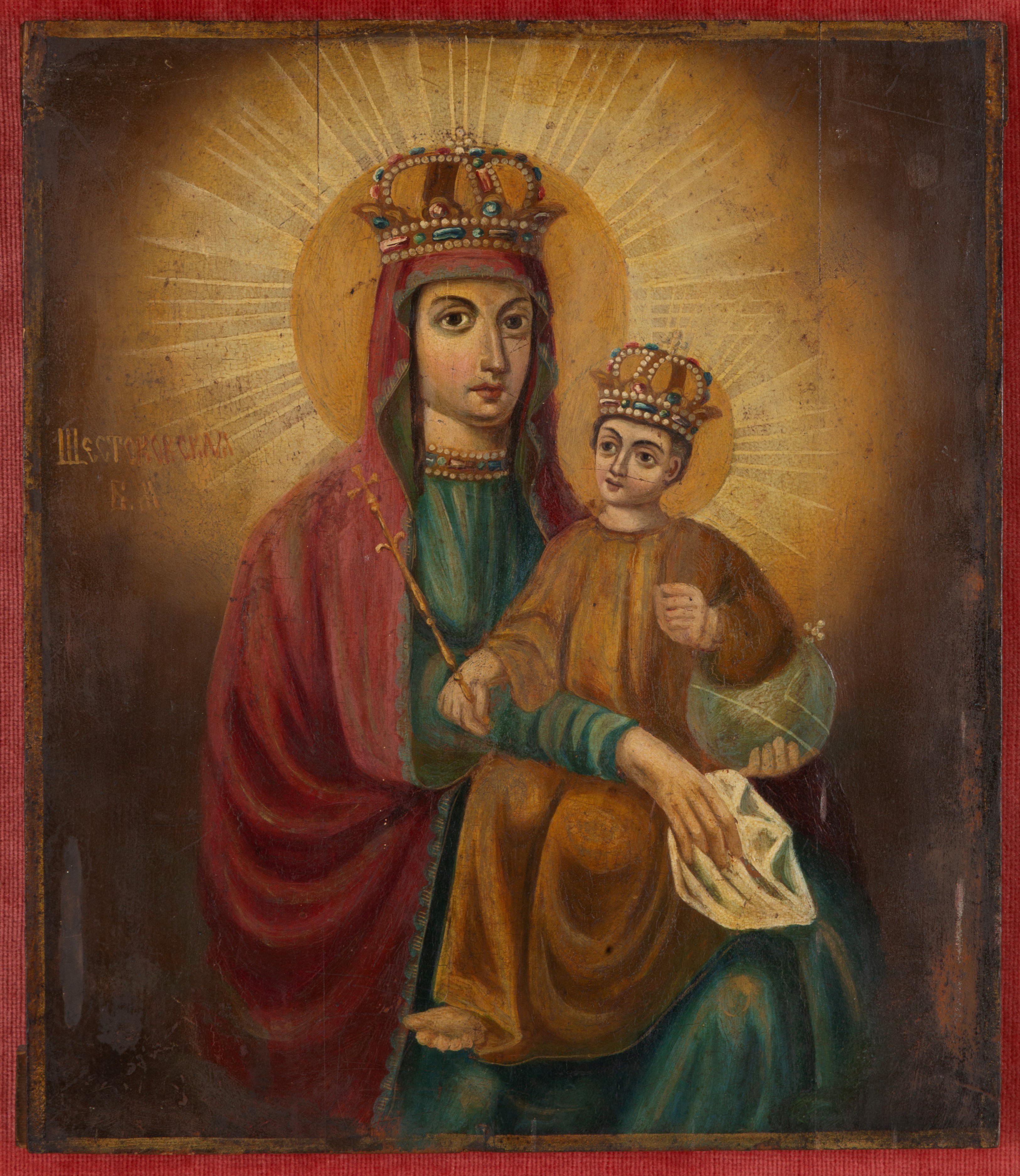 Icona "MADONNA CON BAMBINO"