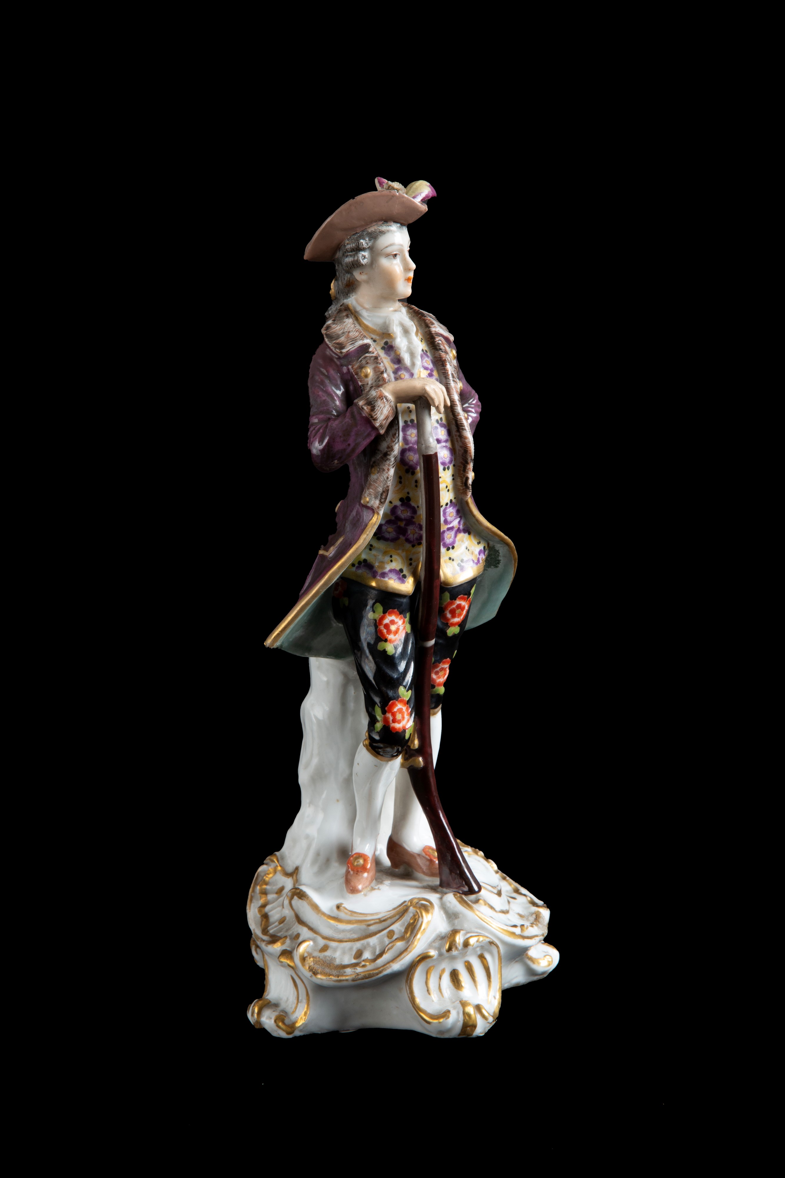 Statuetta in porcellana "GENTILUOMO"