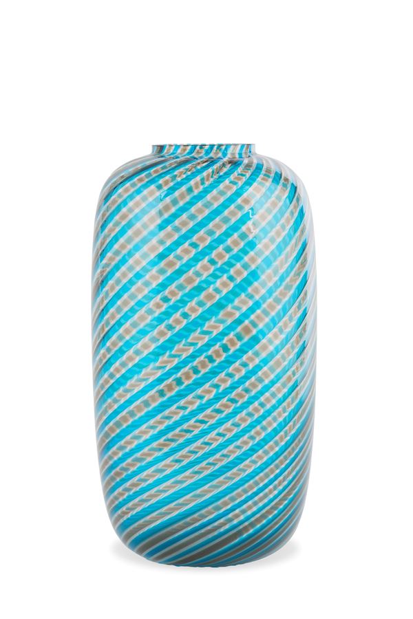 PAOLO VENINI - Cylindrical vase for VENINI