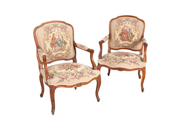 Pair of armchairs