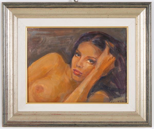 GIUSEPPE TAMPIERI - Painting "GLANCES"