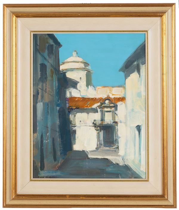 GIUSEPPE TAMPIERI - Painting "ANDALUSIAN MORNING"