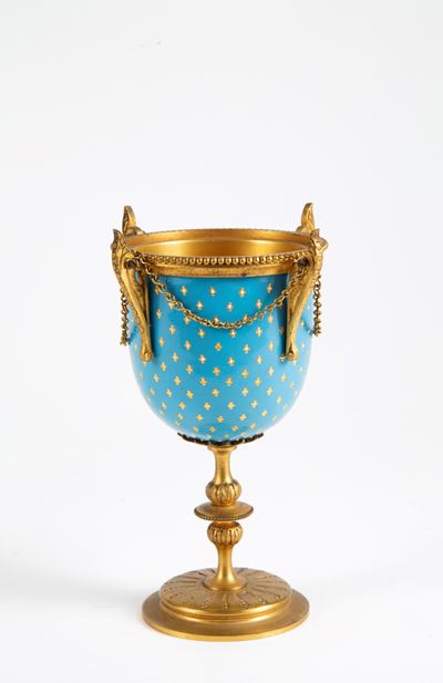 Coppa in Bronzo Smaltato