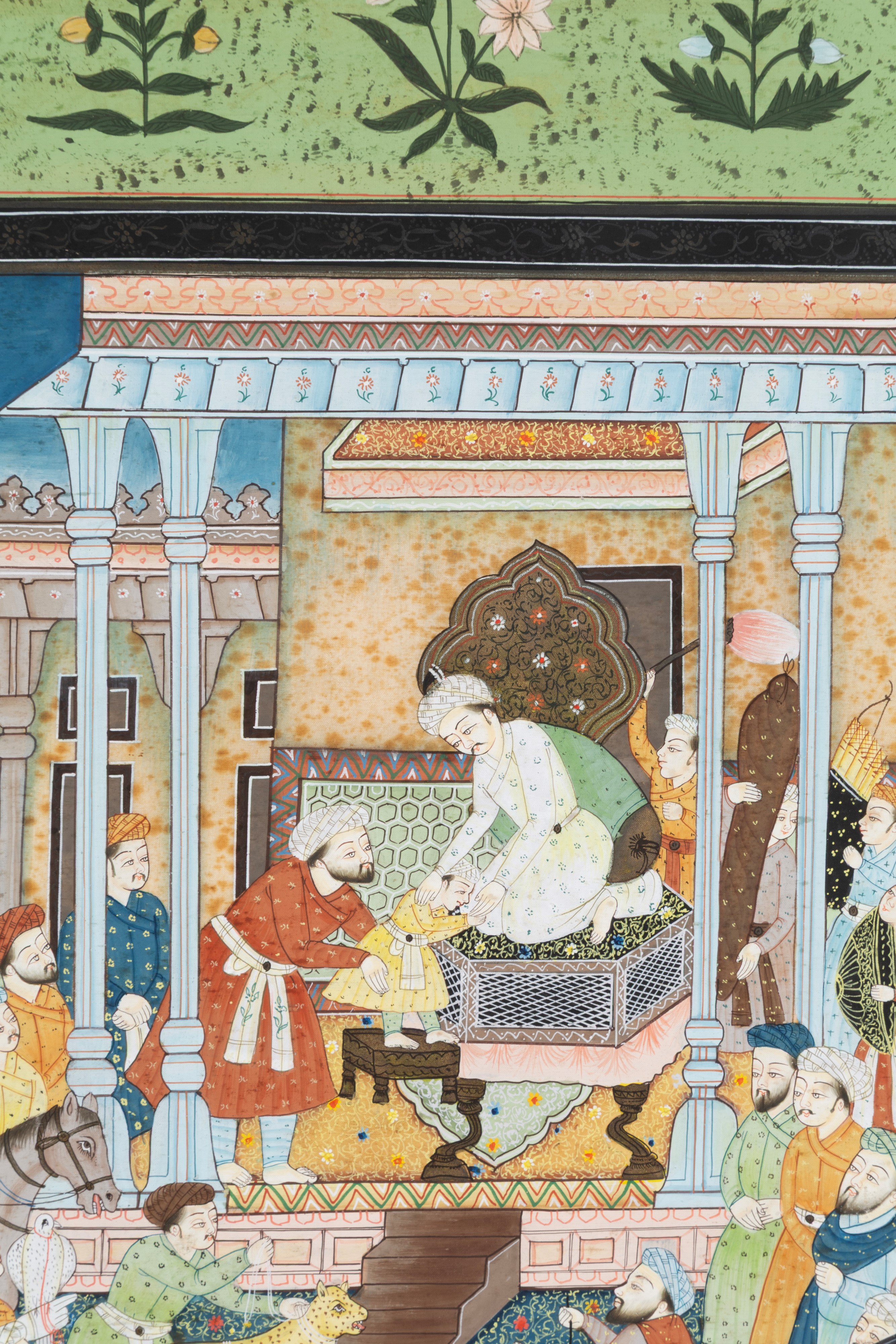 Tempera "SCENE DI VITA ORIENTALE"