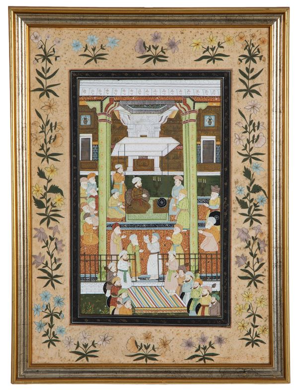 Tempera "SCENES OF ORIENTAL LIFE"