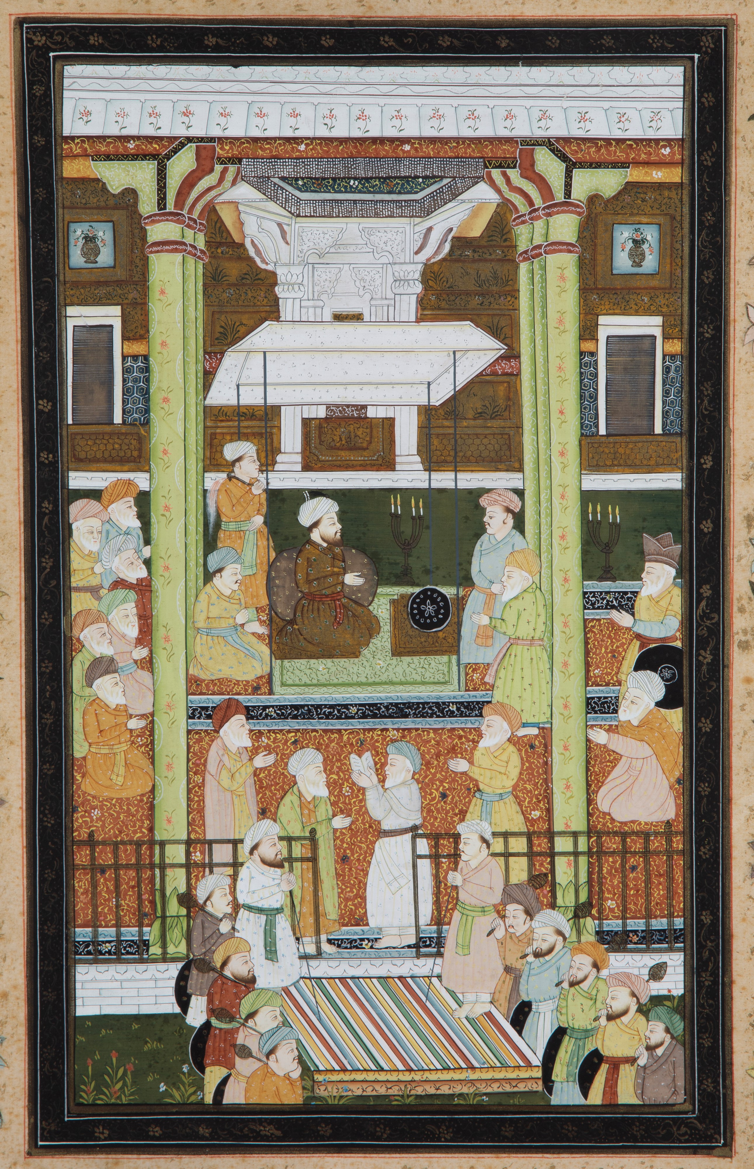 Tempera "SCENE DI VITA ORIENTALE"