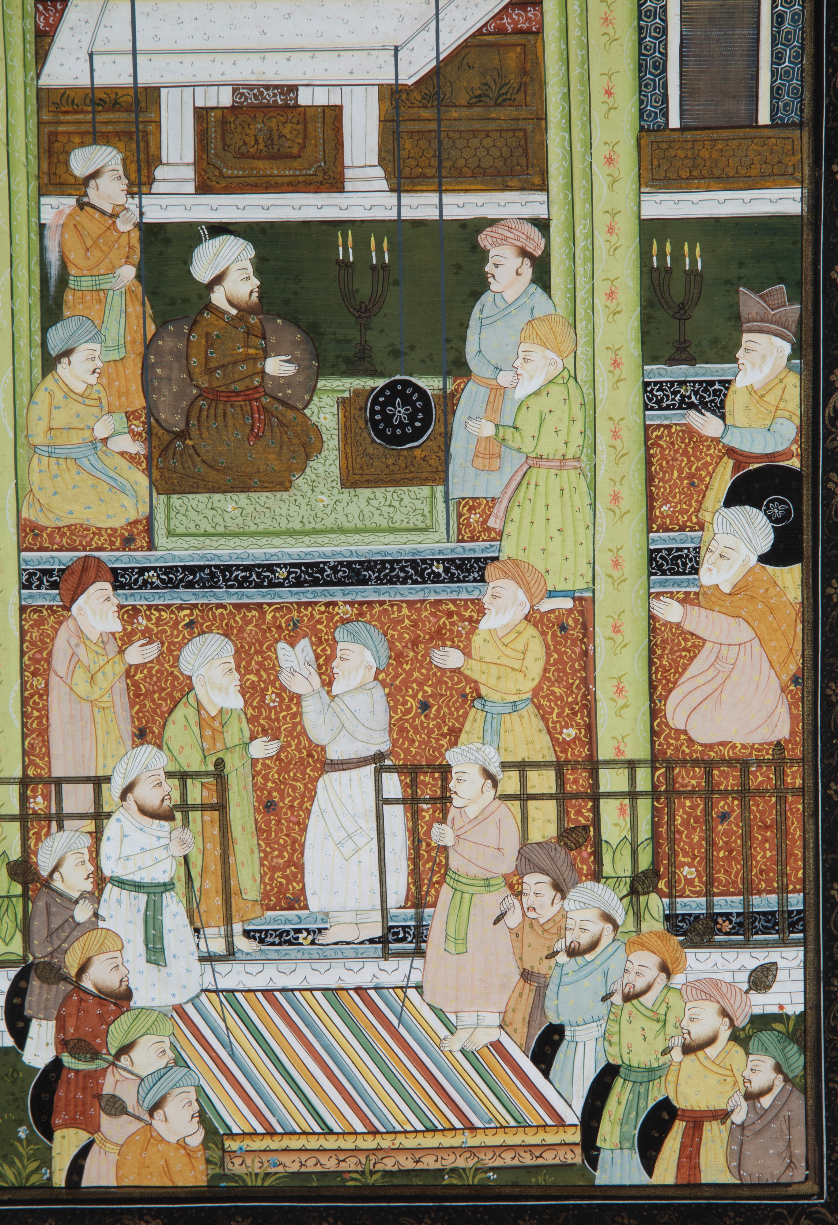 Tempera "SCENE DI VITA ORIENTALE"