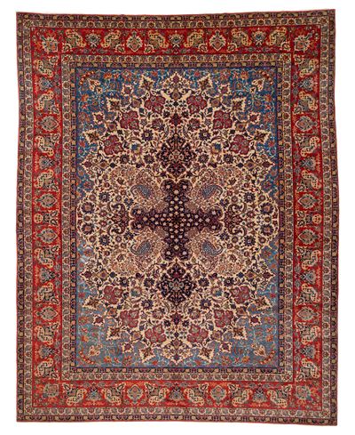 Tappeto Isfahan, Persia, prima metà del XX secolo