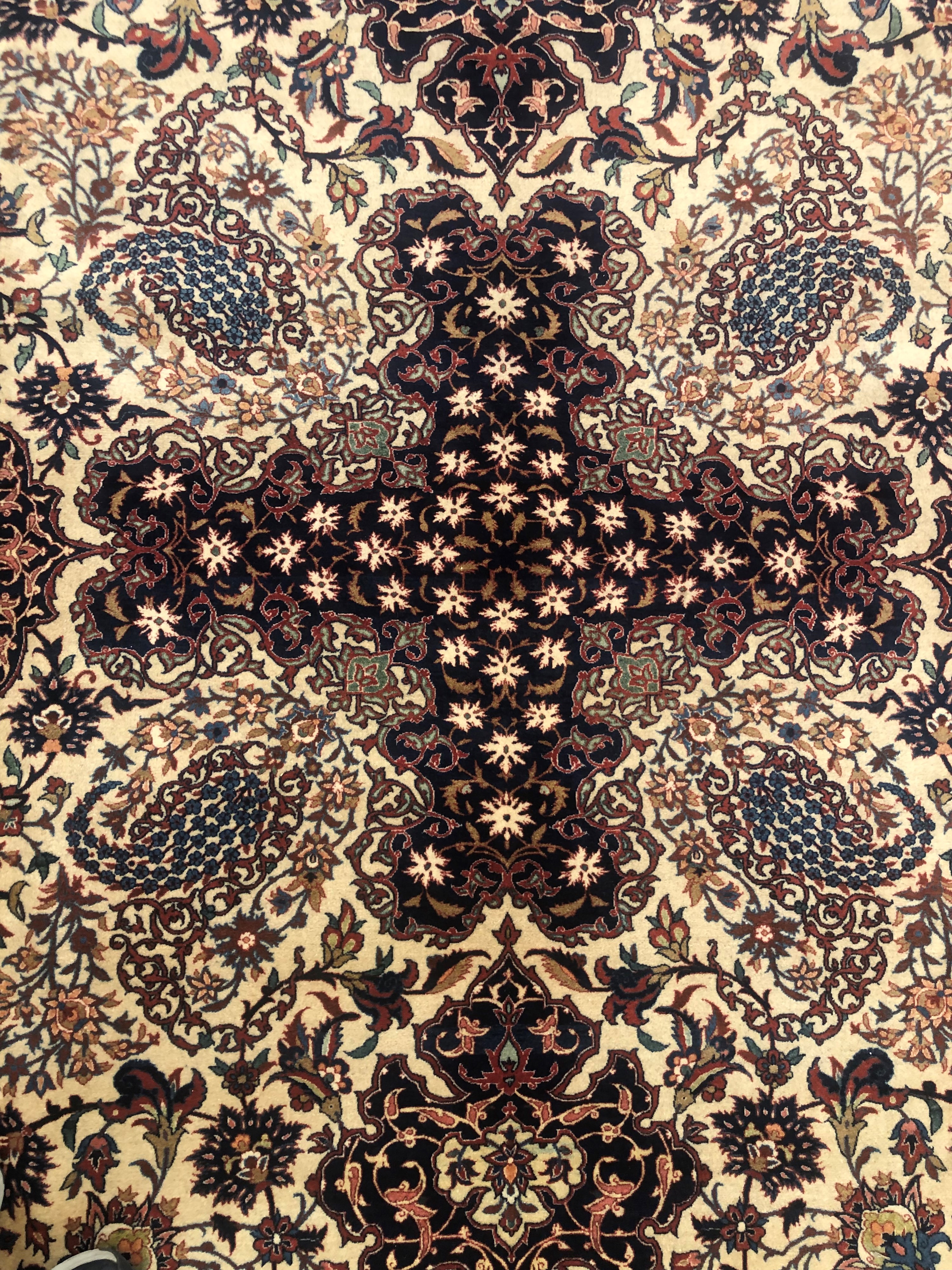 Tappeto Isfahan, Persia, prima metà del XX secolo