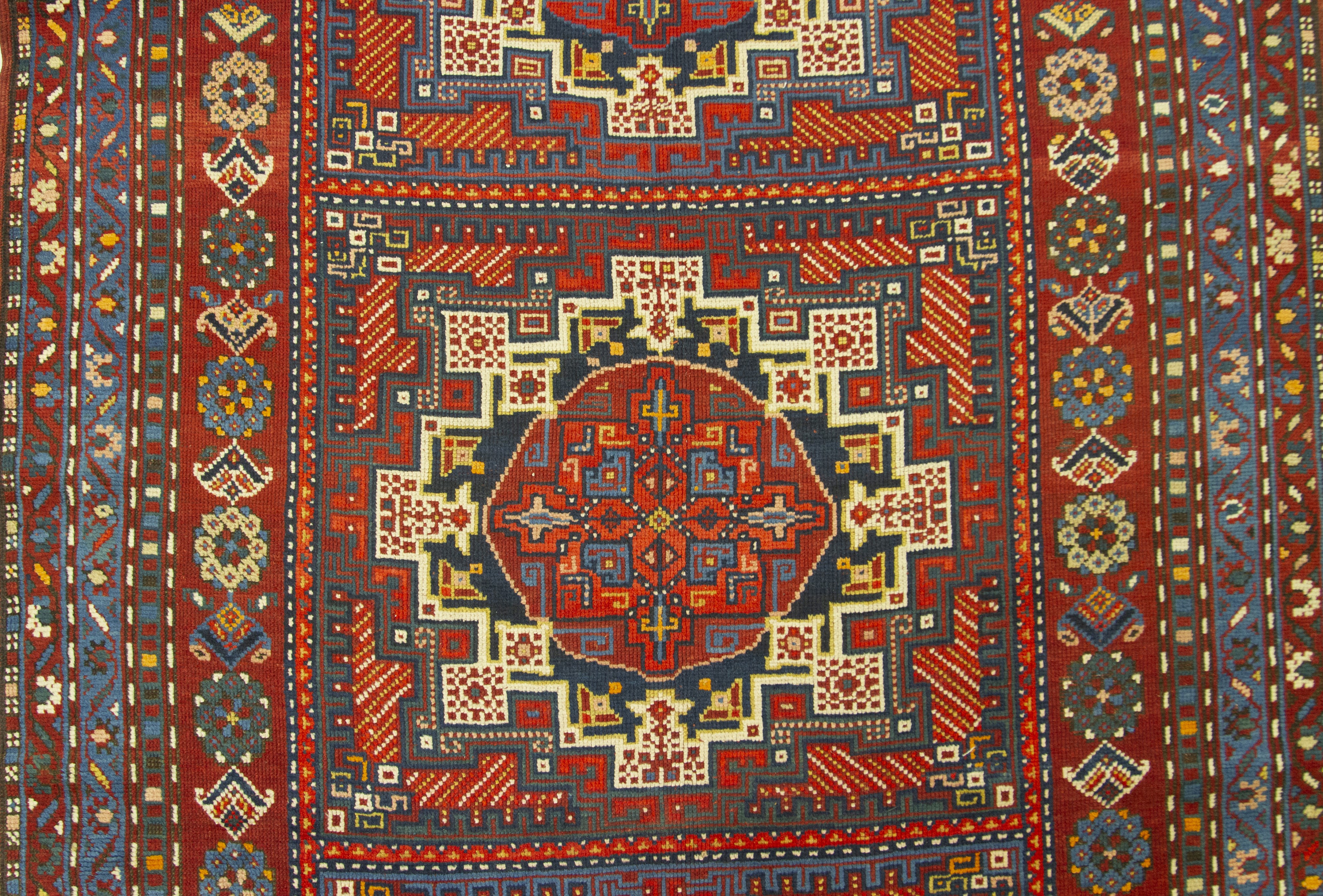 Tappeto area Kazak. Caucaso