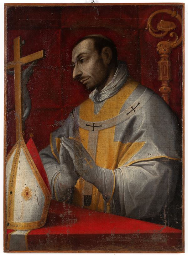 Painting "SAINT CHARLES BORROMEO"