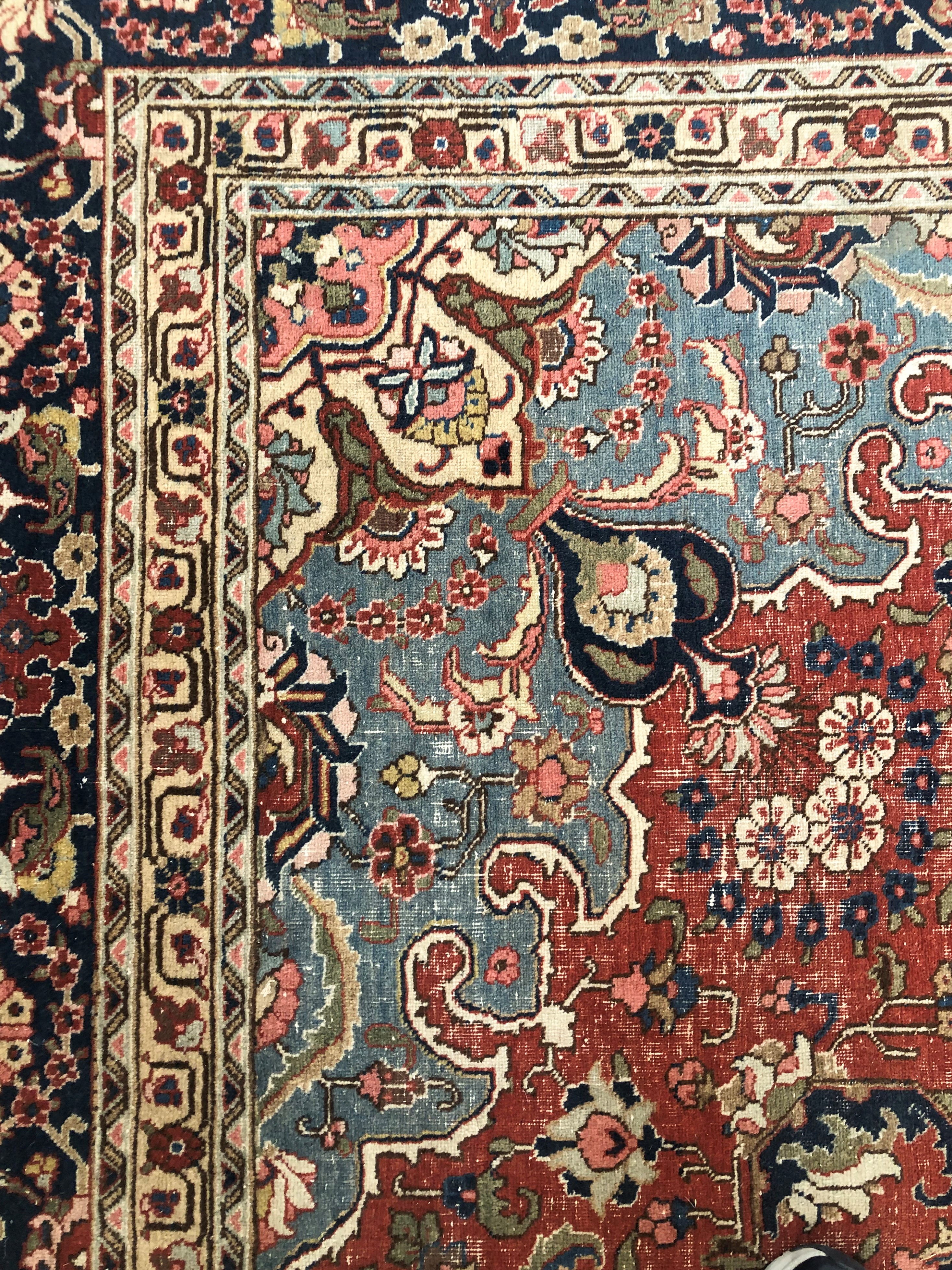 Tappeto Tabriz. Persia.