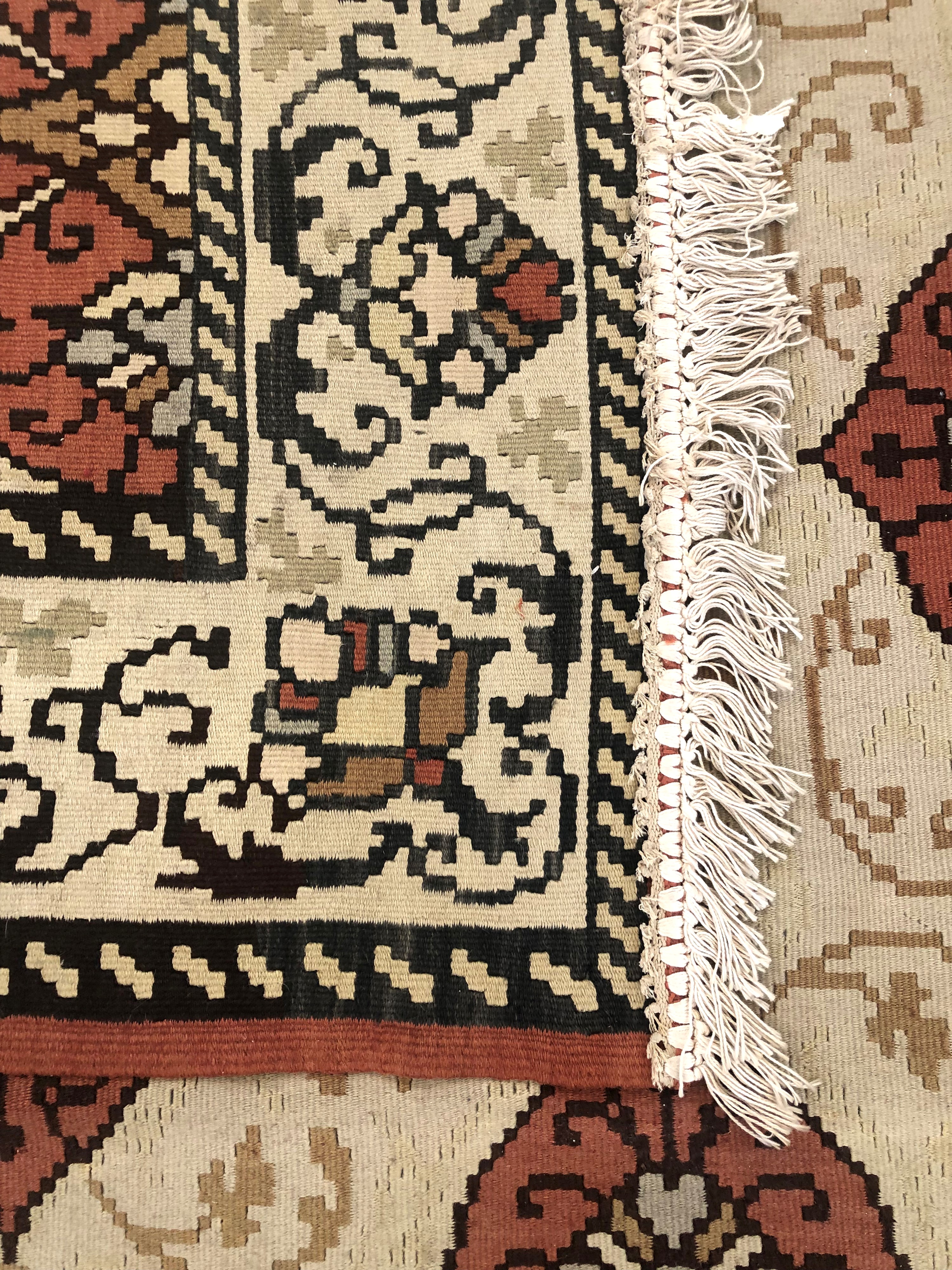 Kilim di area balcanica, Est Europa, inizio XX secolo