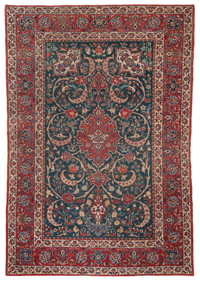Tappeto Isfahan. Persia