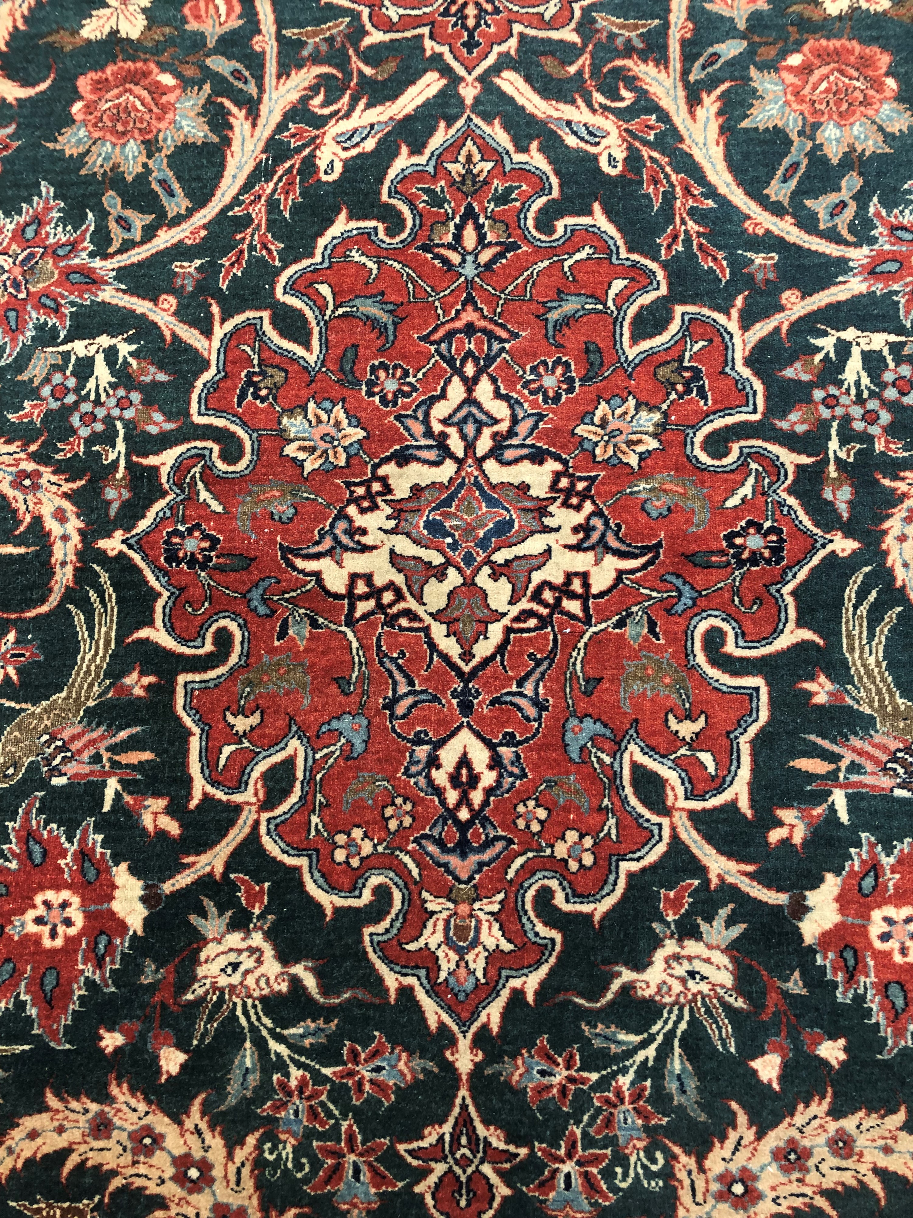 Tappeto Isfahan. Persia
