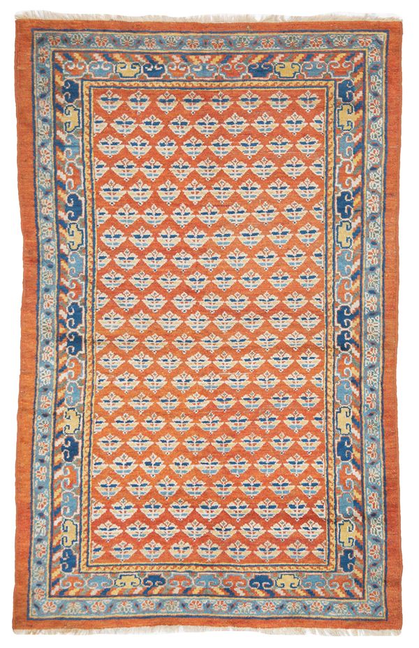 Carpet Oasi of Khotan. East Turkestan