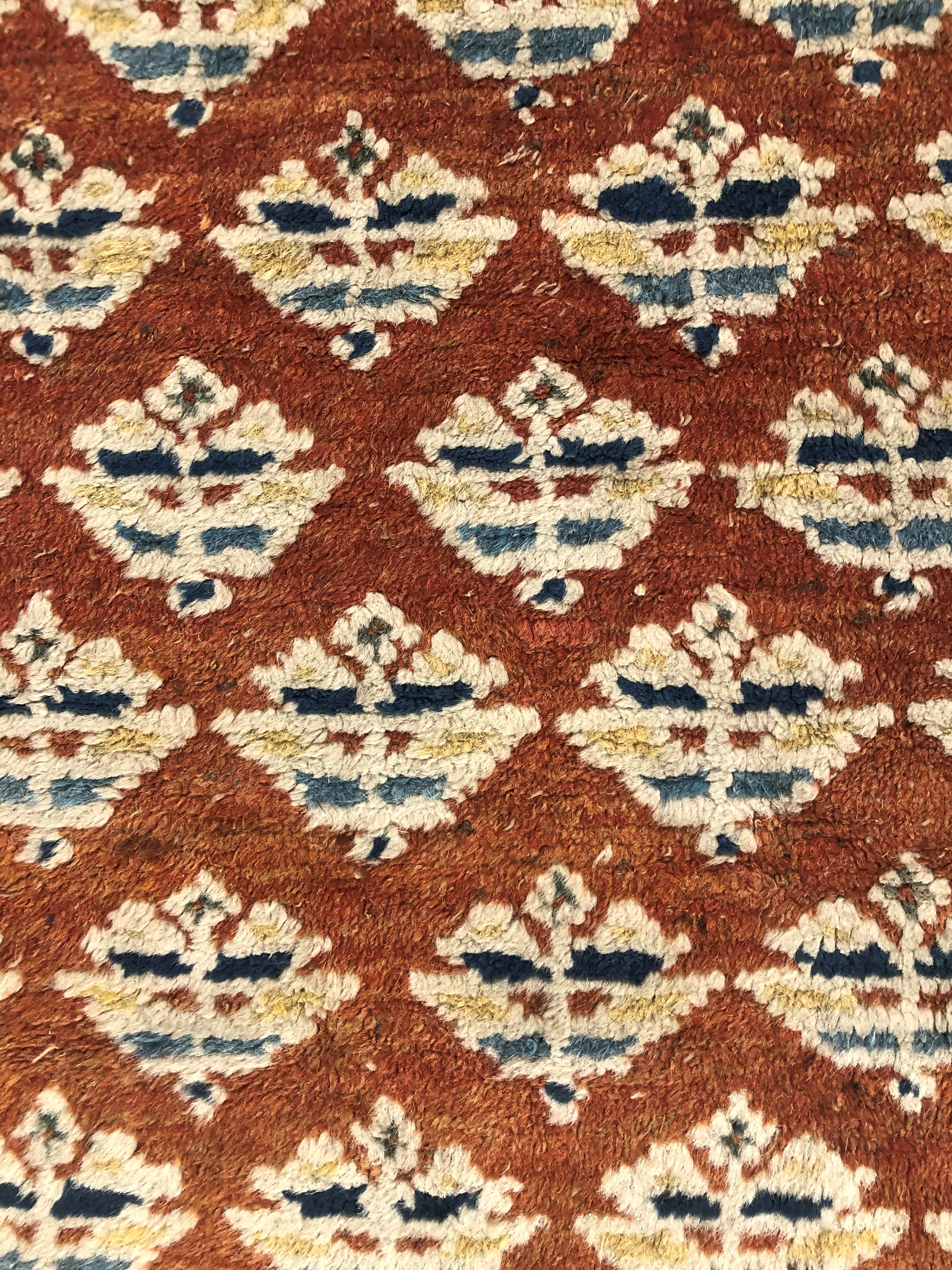 Tappeto Oasi Khotan. Turkestan Orientale