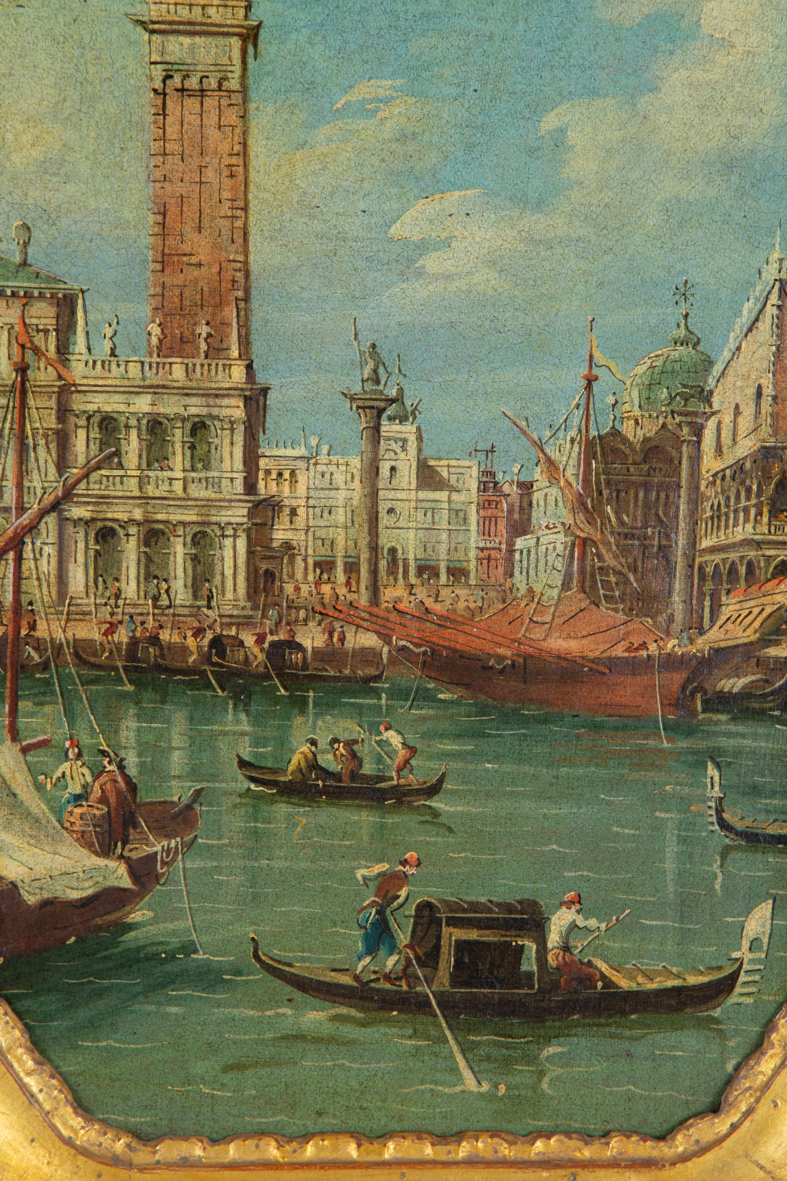 Dipinto "veduta del Bacino di San Marco"