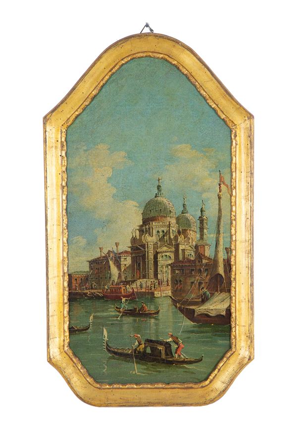 Painting "VIEW OF THE BASILICA DELLA SALUTE"