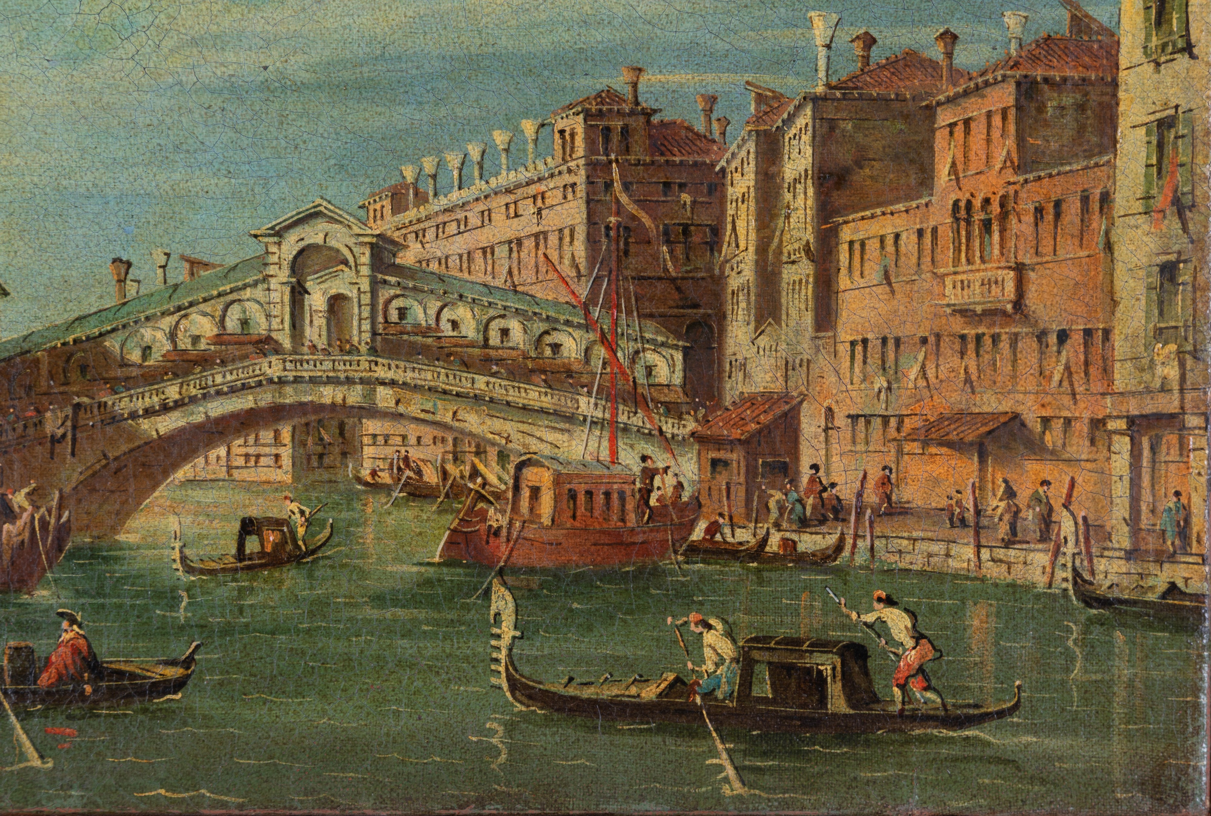 Dipinto "veduta del Ponte di Rialto"