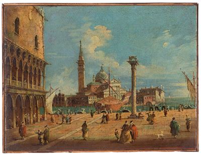 Dipinto "piazza San Marco"