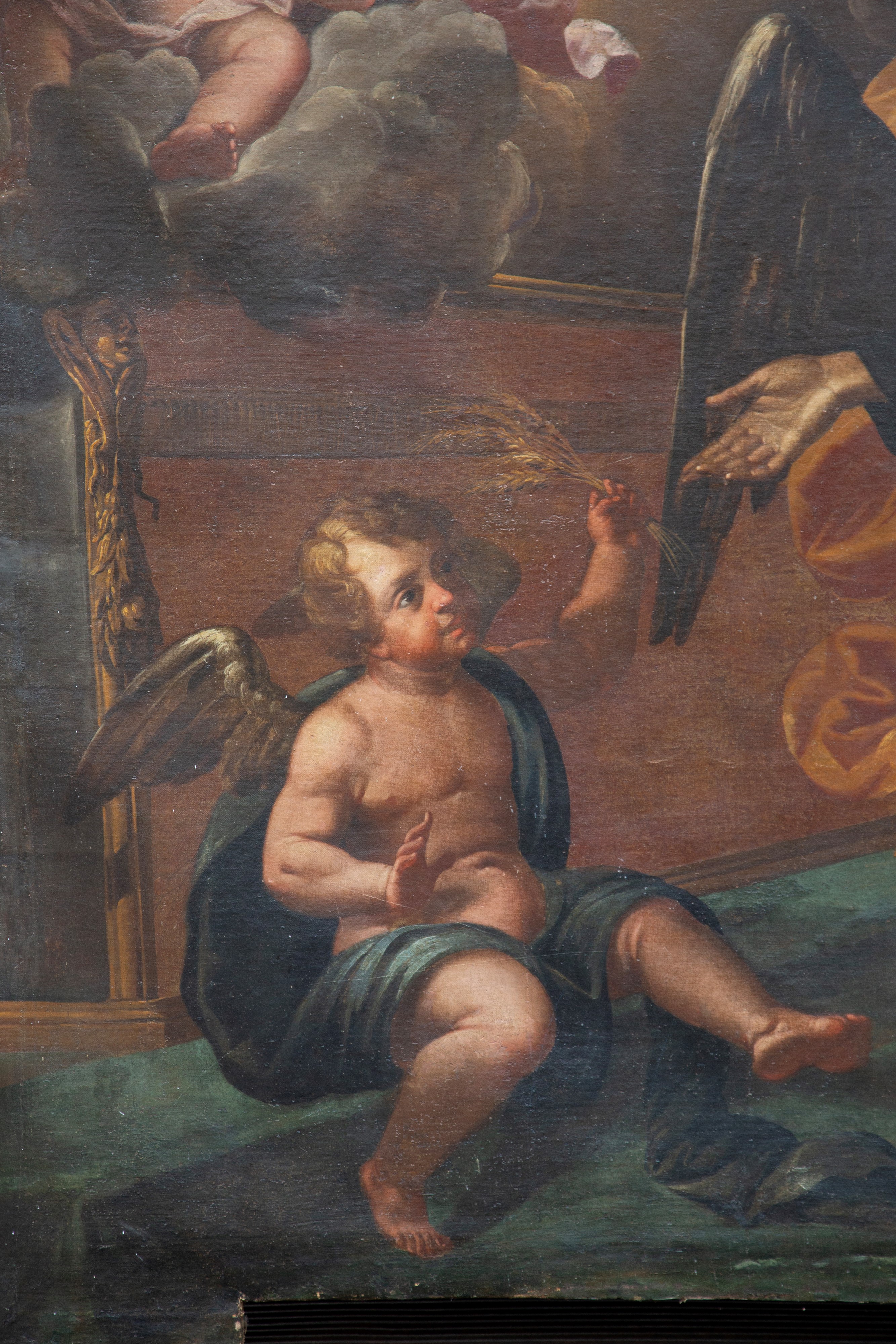 Giuseppe Marullo - Dipinto "sant'ignazio Bacia la Ferita del Costato di Cristo"