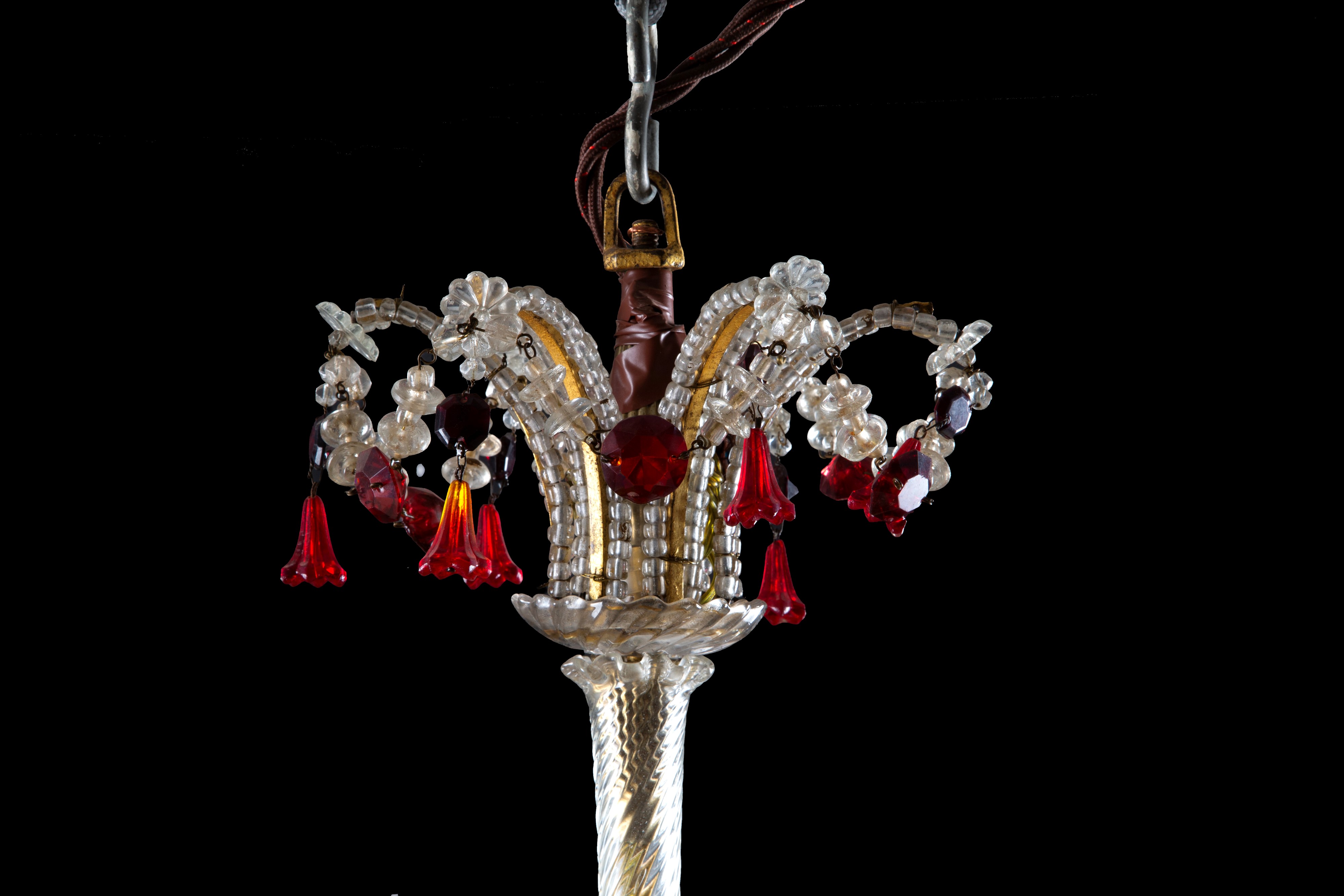 Lampadario con Perline