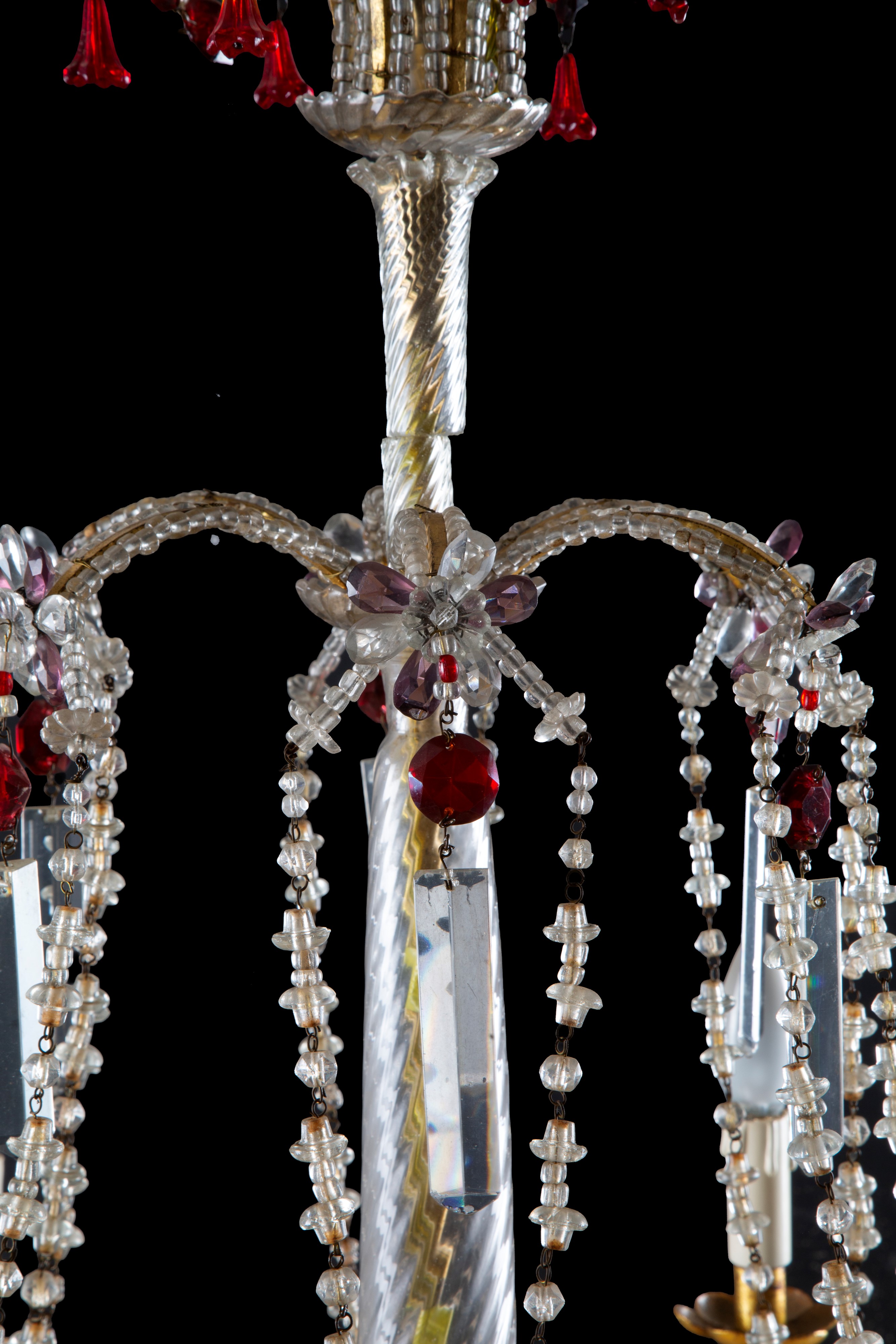 Lampadario con Perline