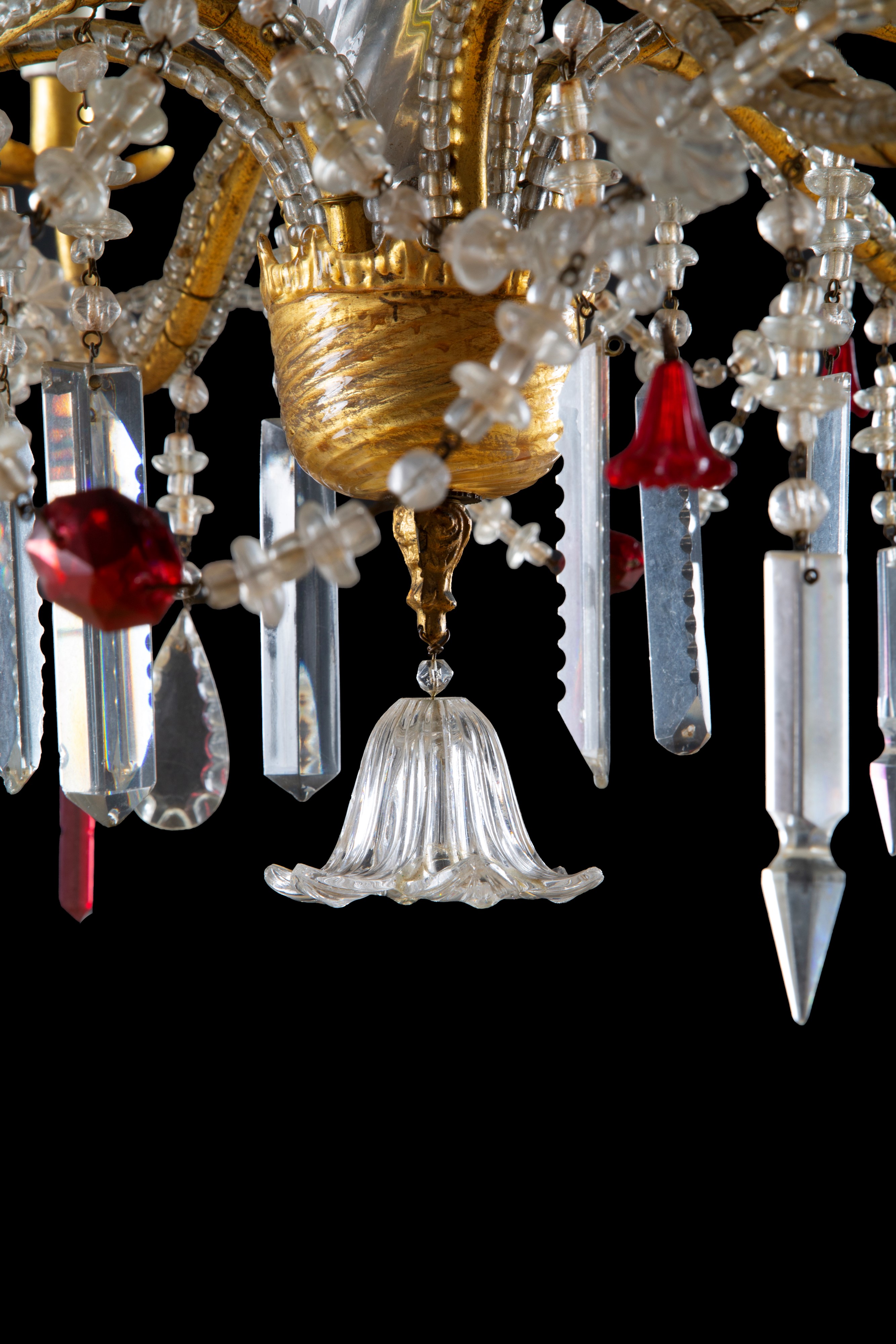 Lampadario con Perline