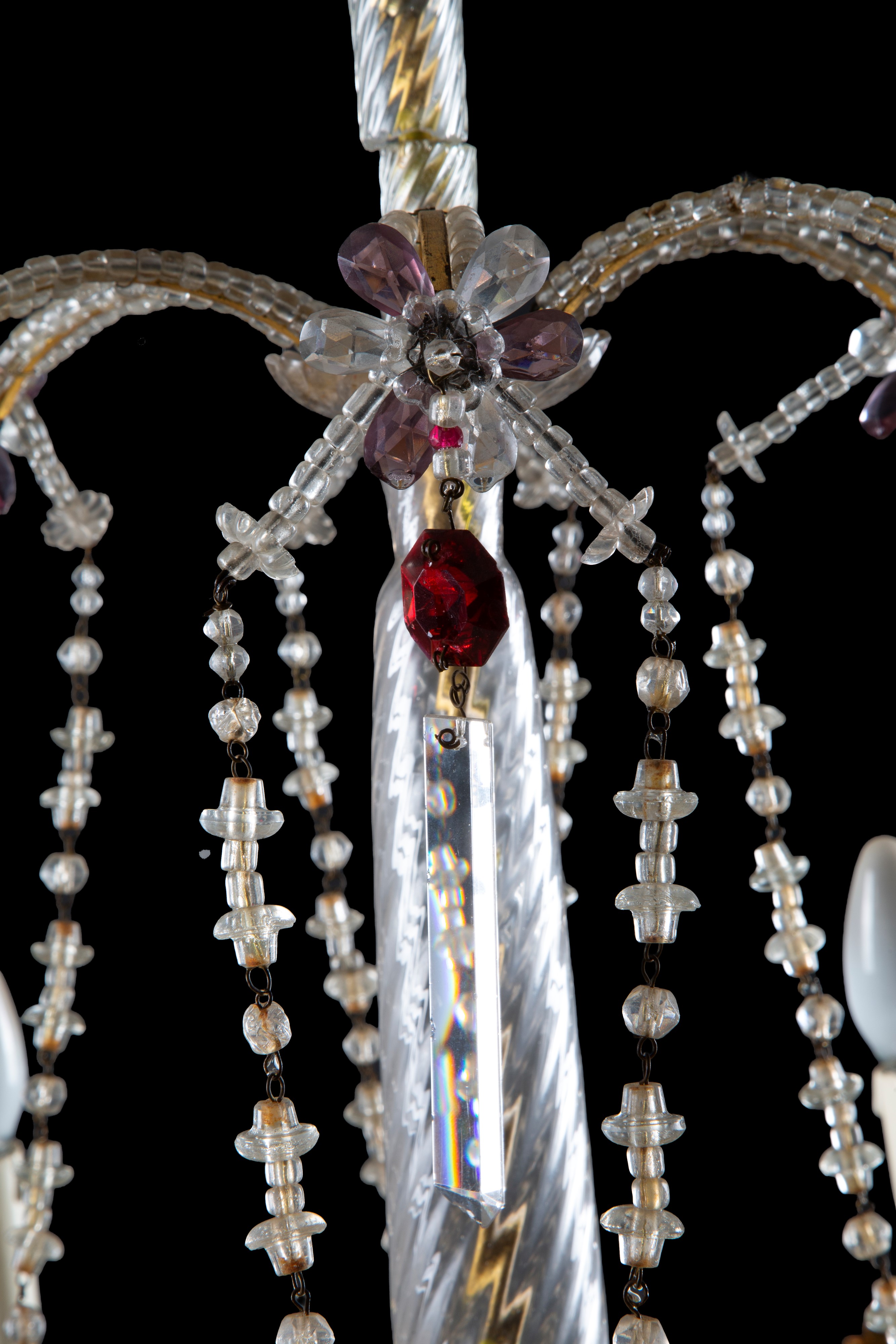Lampadario con Perline