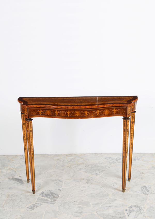 Console table. In Louis XVI style