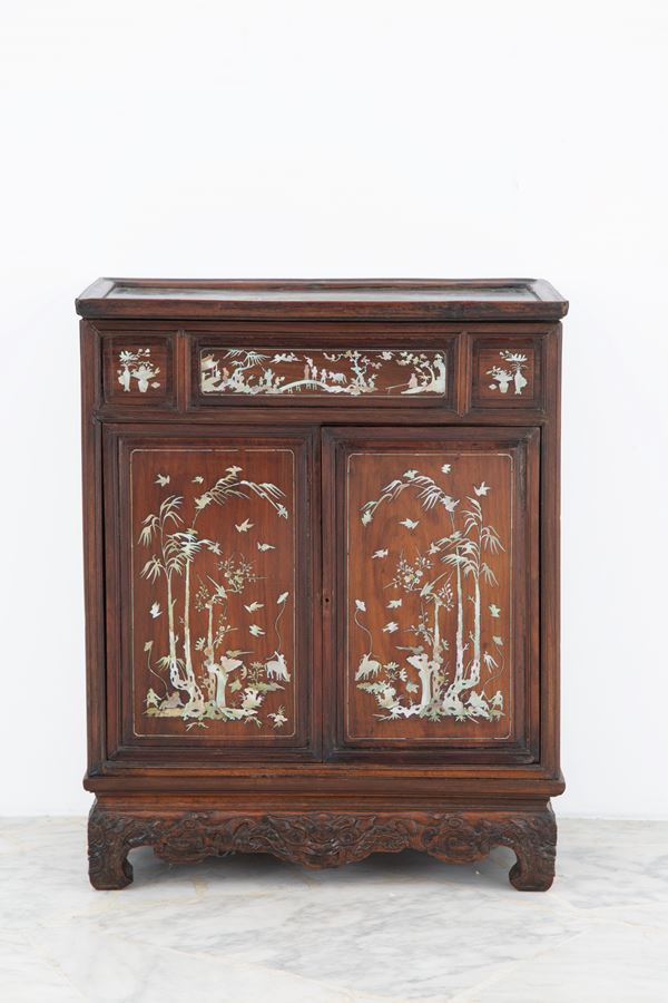 Mother-of-pearl inlaid sideboard
