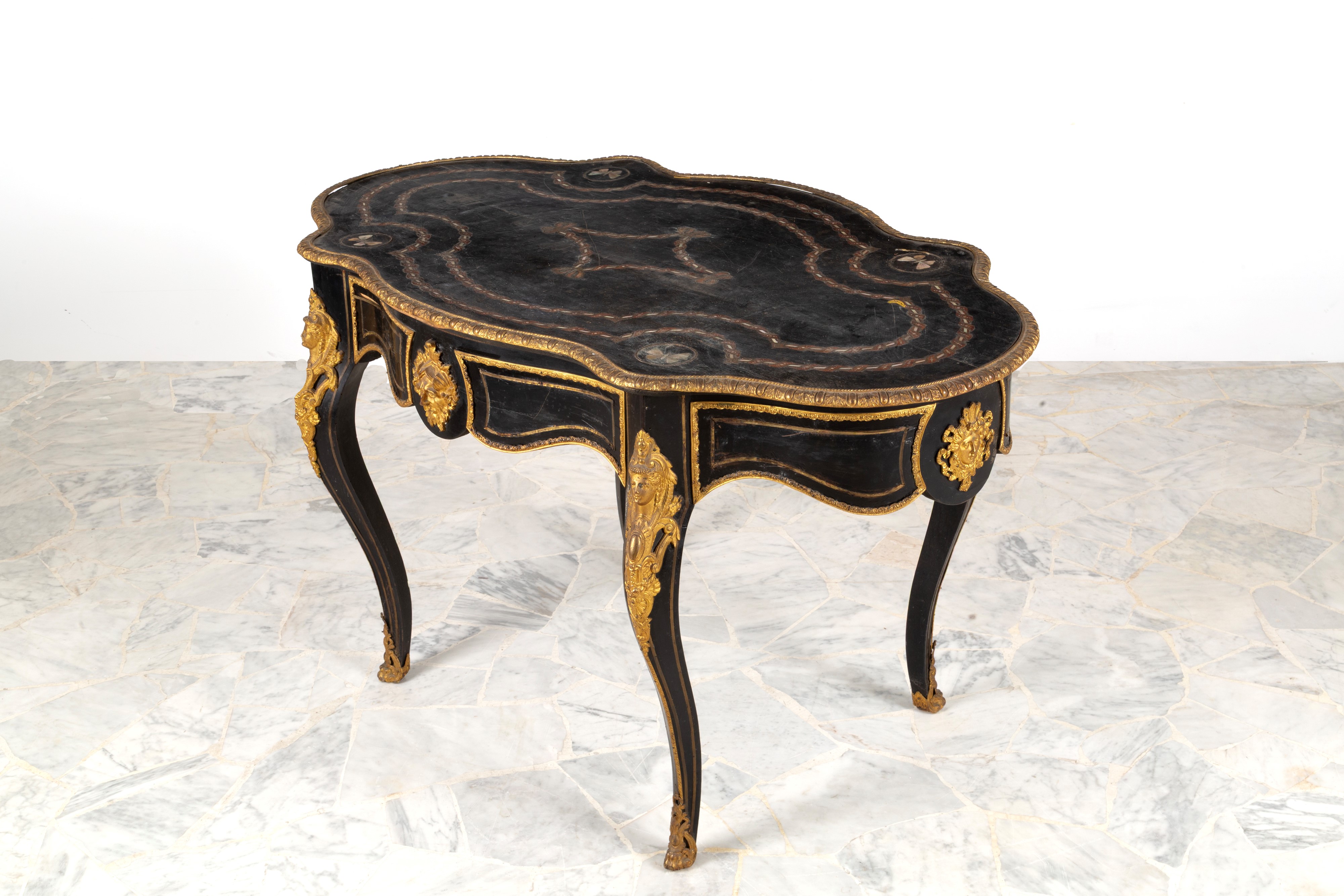 Tavolo polilobato Napoleone III