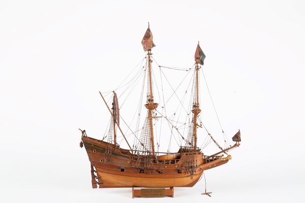 Half Moon Vessel Model
