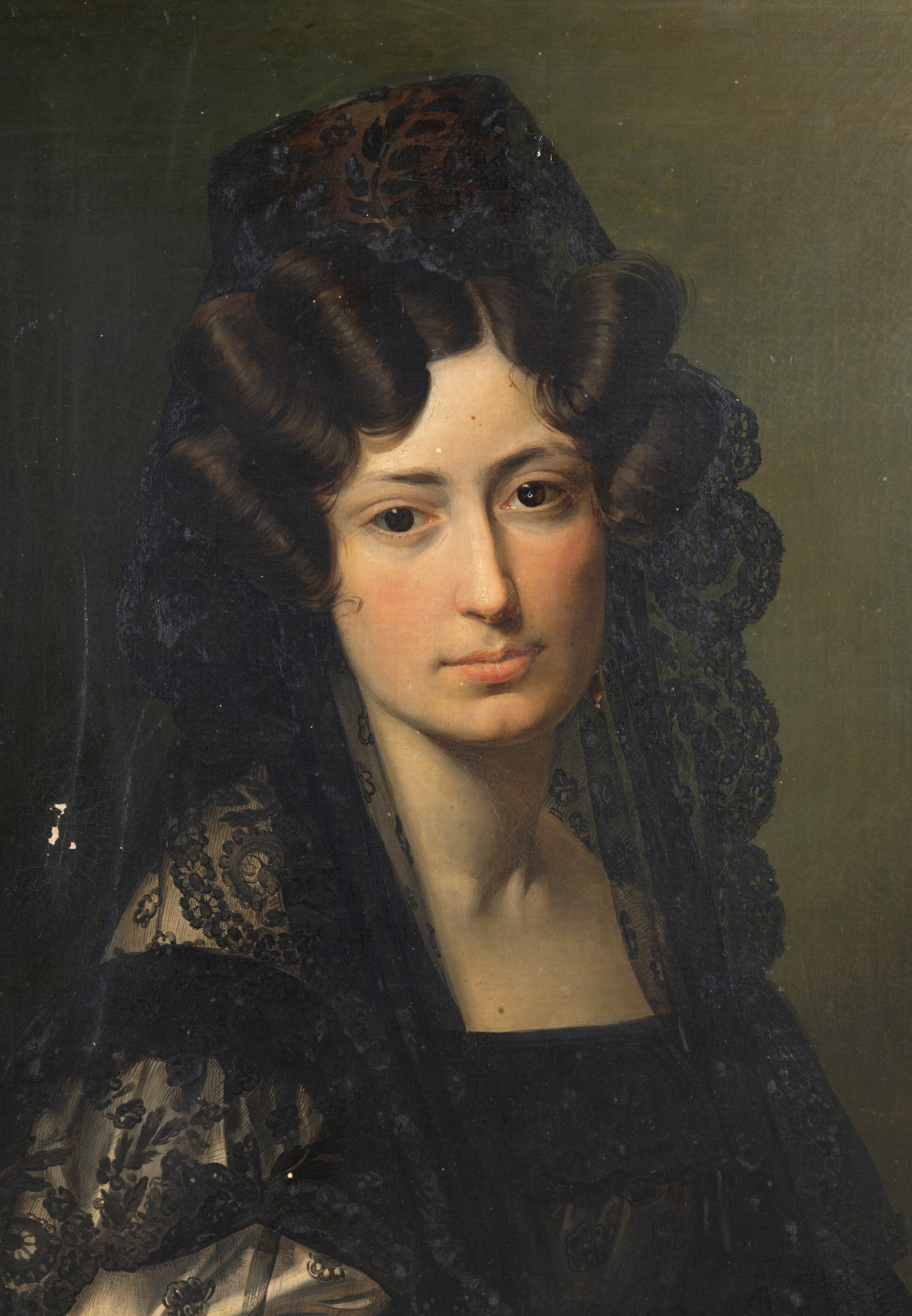 Dipinto "donna al Pianoforte"