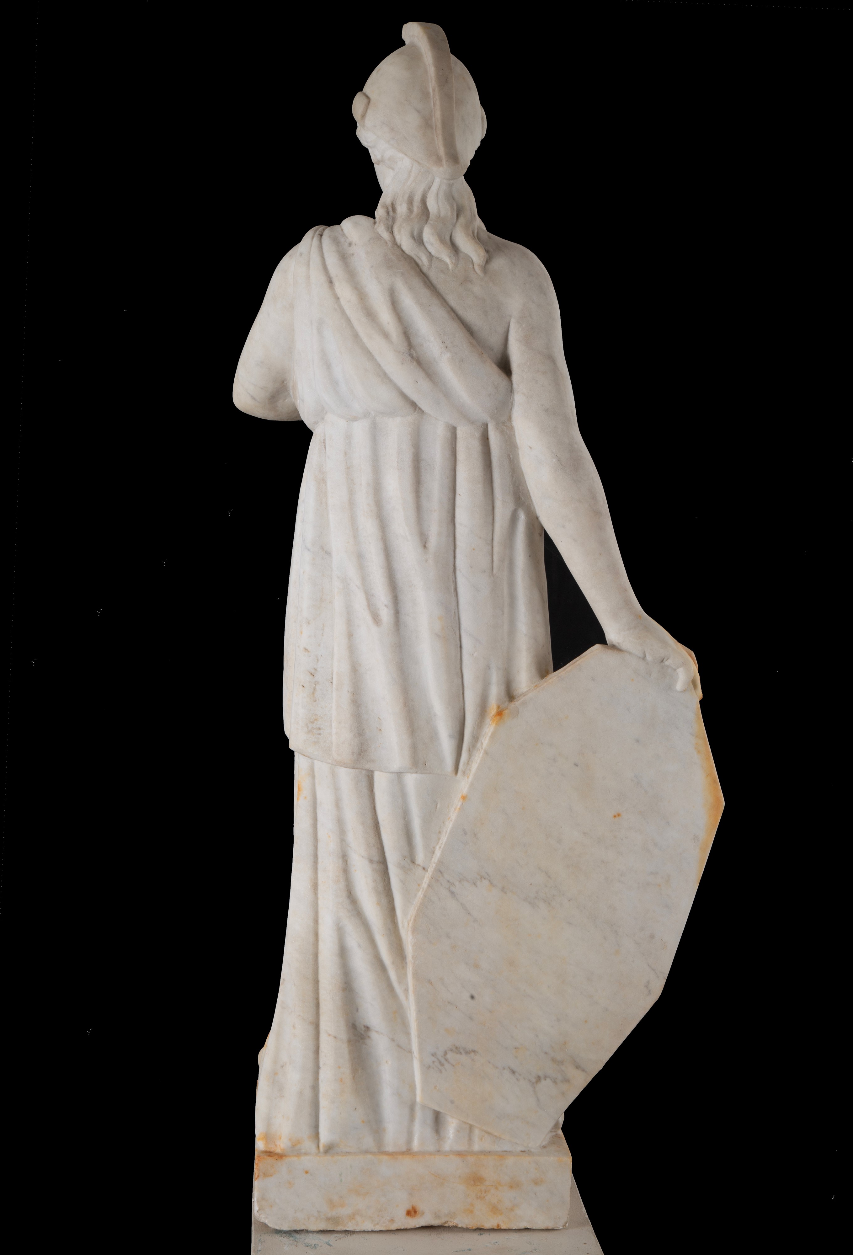 Scultore del XIX secolo, Scultura in marmo 'Minerva'