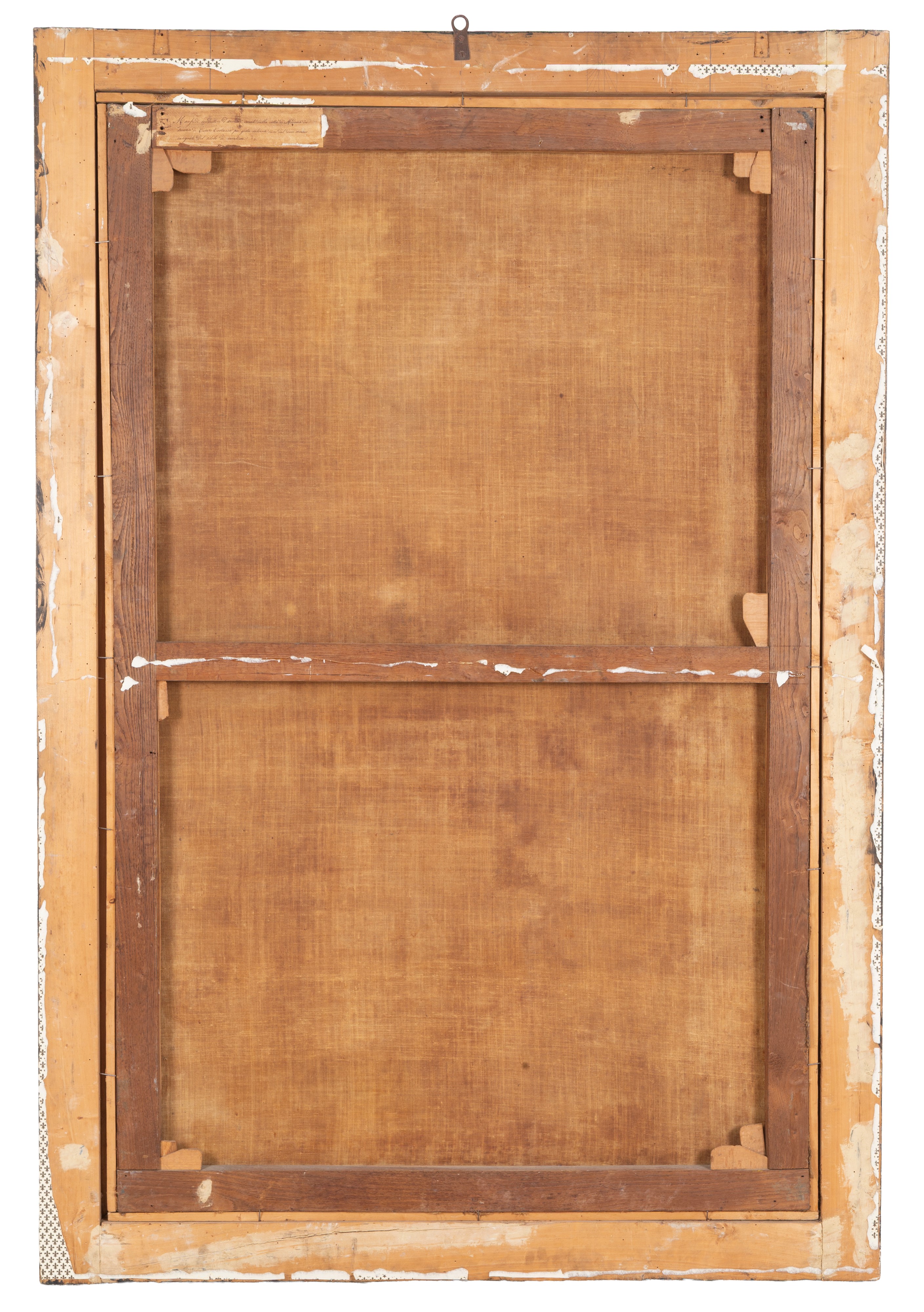 Scuola italiana di fine XVI secolo, Manfredo Pio consacrato cavaliere, olio su tela